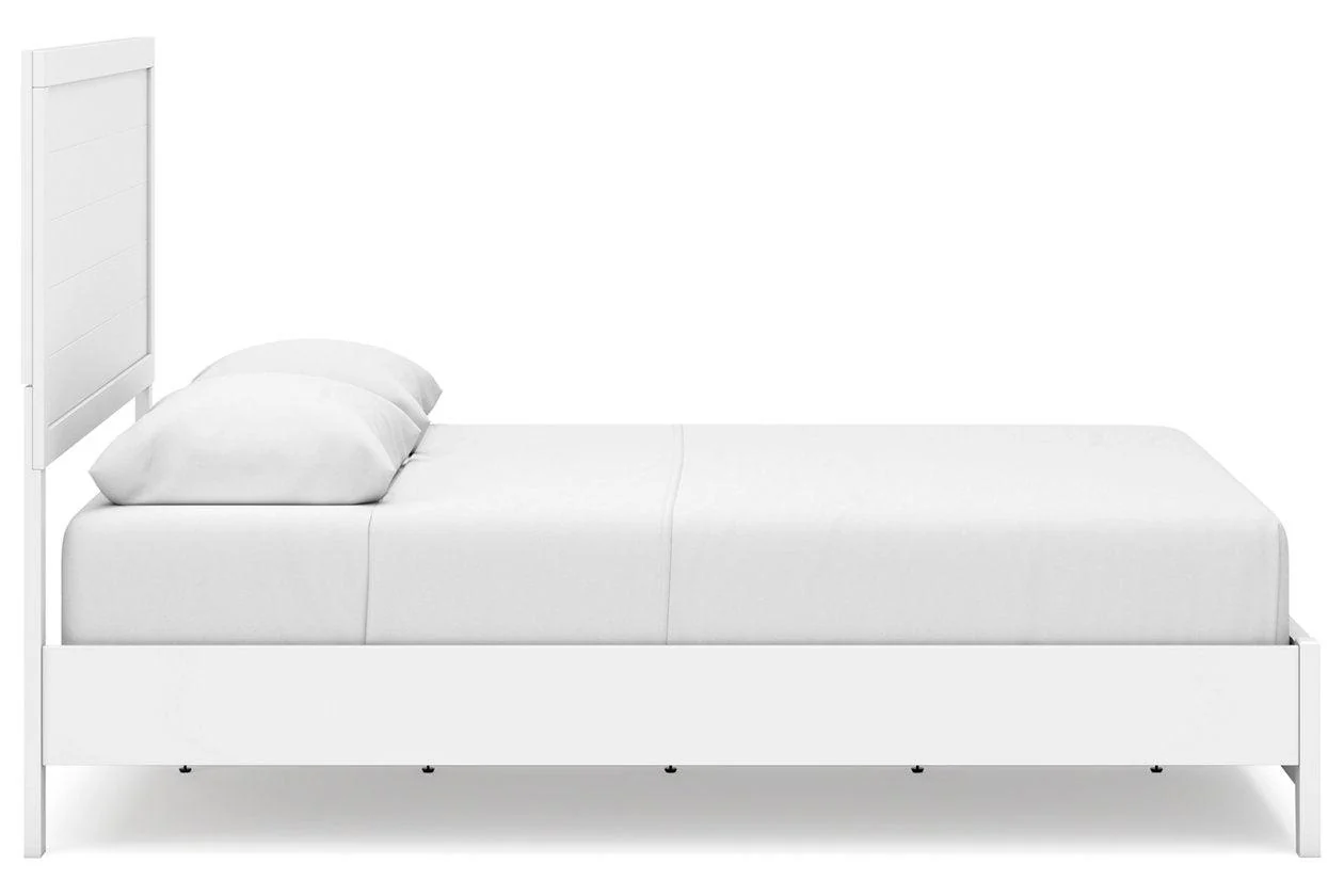 Binterglen White Queen Panel Bed - Image 5