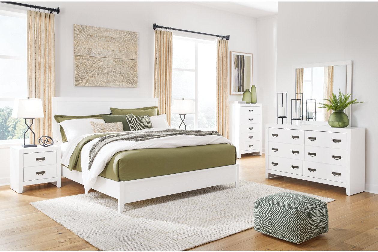 Binterglen White Queen Panel Bed - Image 7