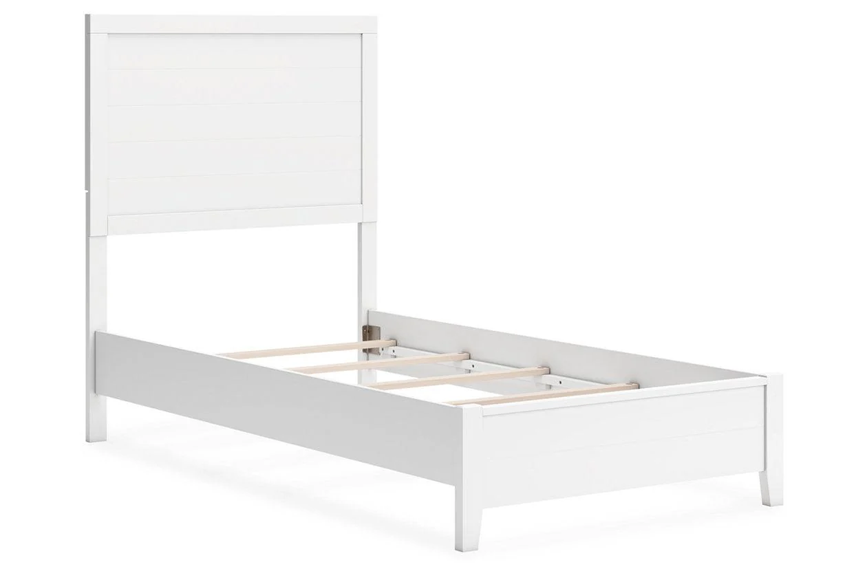 Binterglen White Twin Panel Bed - Image 3