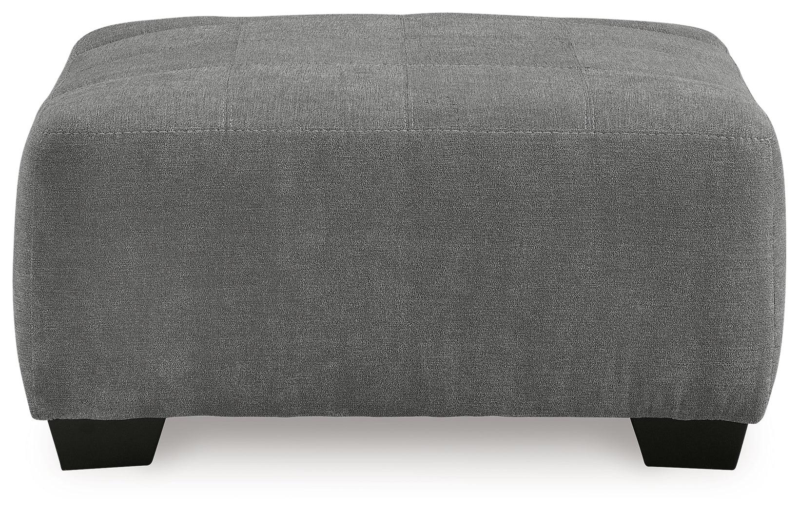 Birkdale Court Gray Oversized Accent Ottoman - Image 3