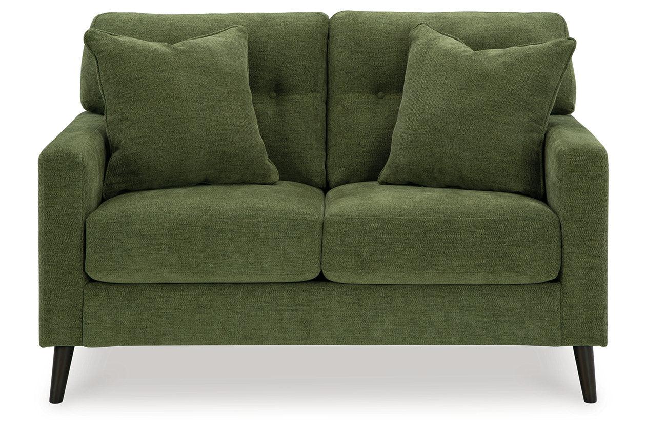 Bixler Olive Sofa and Loveseat - Image 3