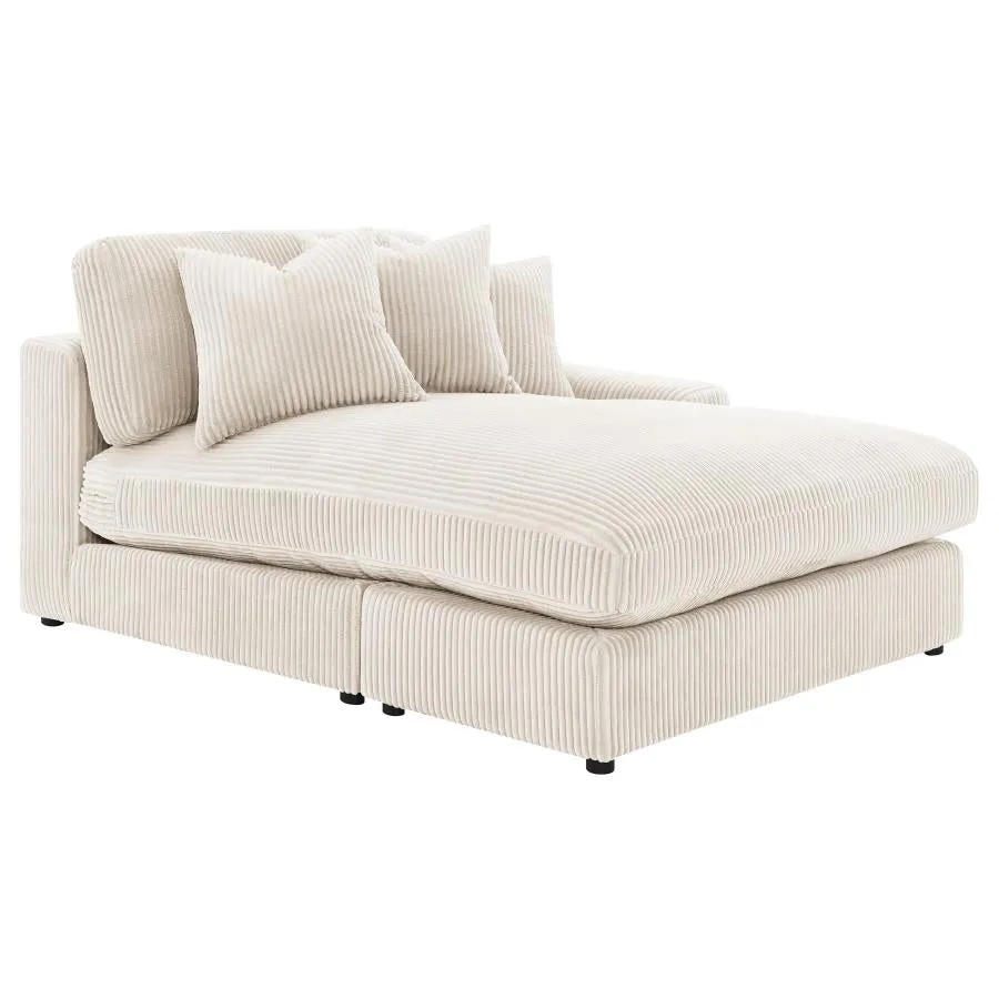 Blaine Sand 2-Piece Upholstered Reversible Chaise Sectional - Image 10