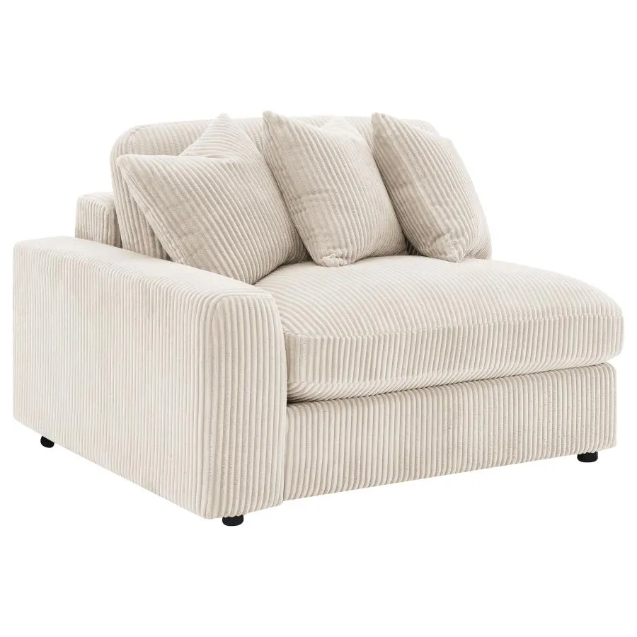 Blaine Sand 2-Piece Upholstered Reversible Chaise Sectional - Image 14
