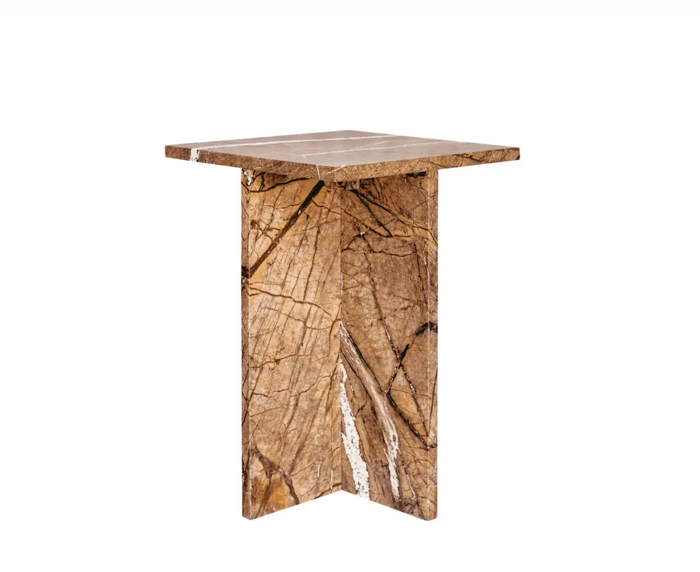 Blair Accent Table Golden Forest Marble - Image 3
