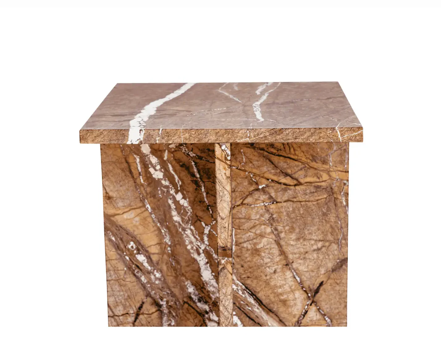 Blair Accent Table Golden Forest Marble - Image 5