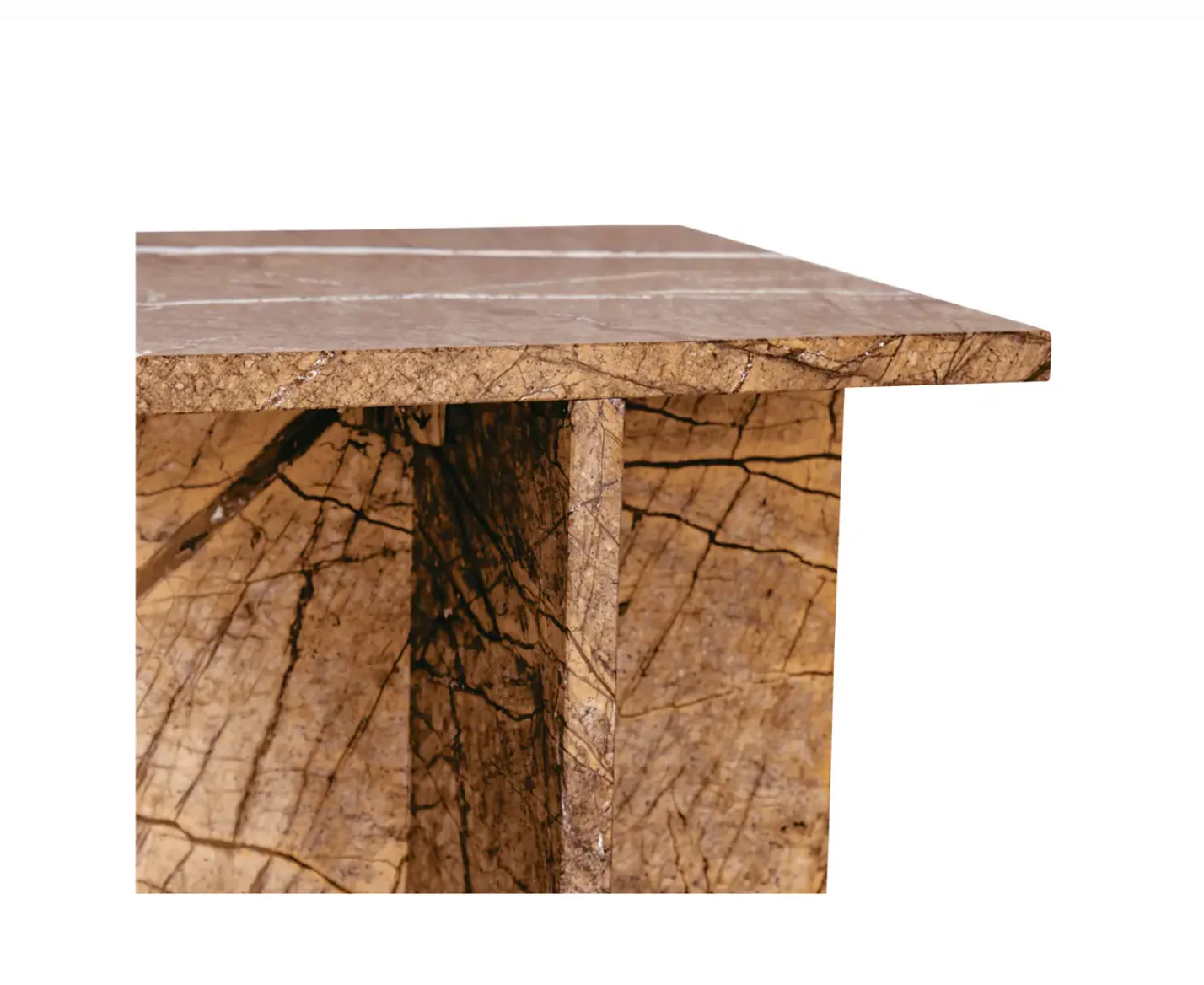 Blair Accent Table Golden Forest Marble - Image 6