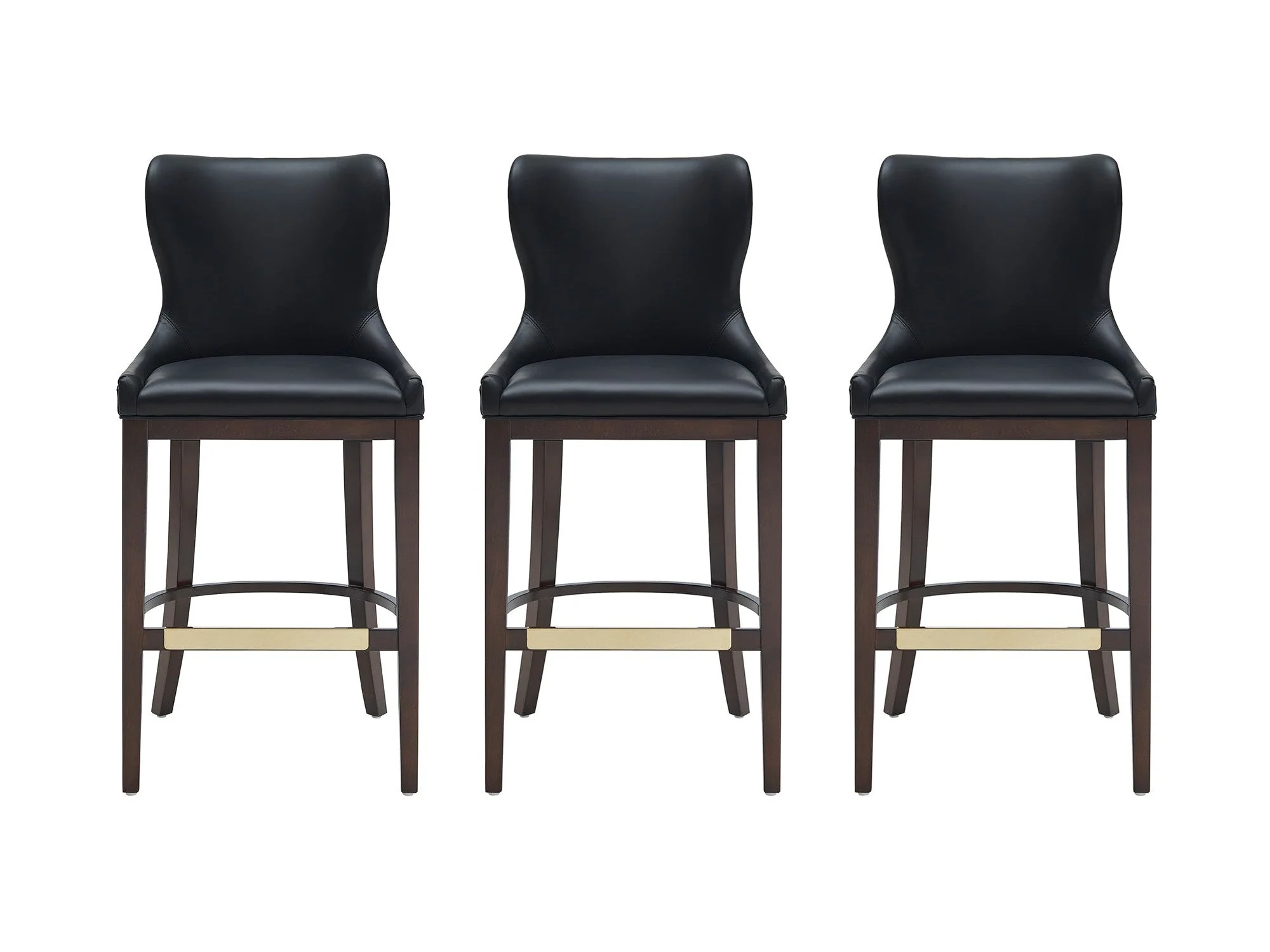 Blair Barstool in Black (set of 3)