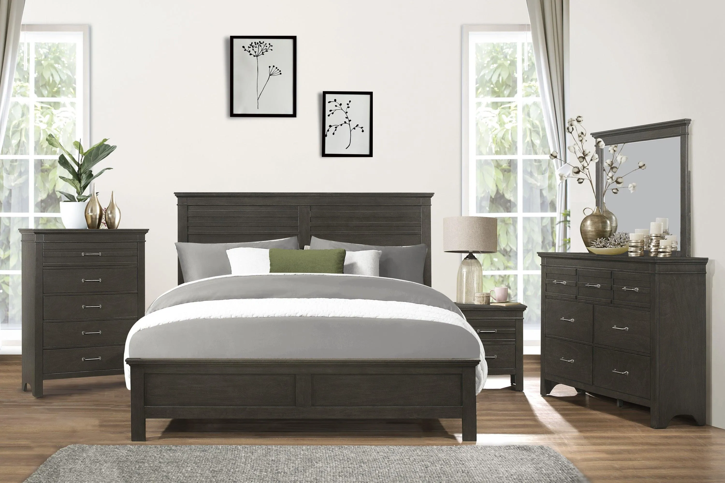 Blaire Farm Charcoal Gray Chest - Image 2