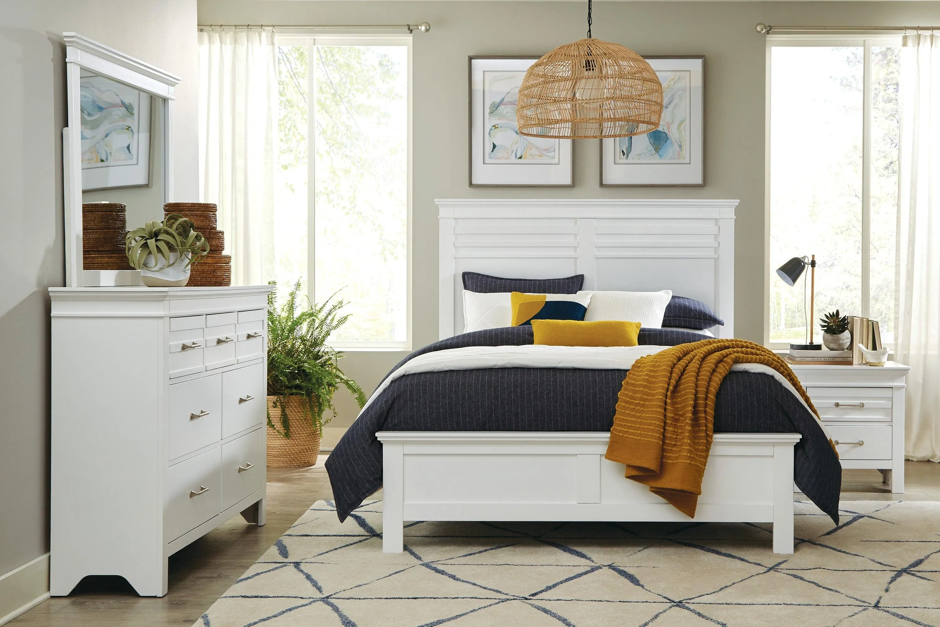 Blaire Farm White Nightstand - Image 2