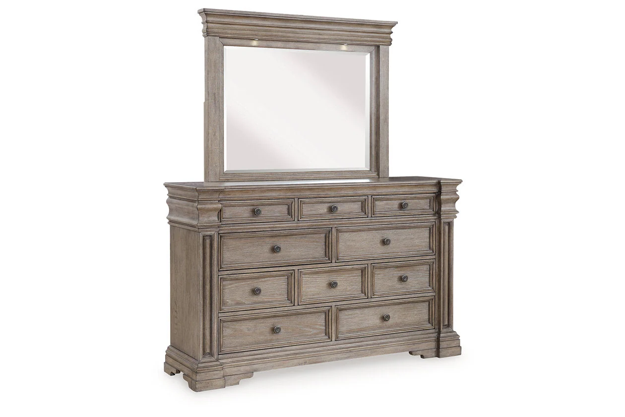 Blairhurst Light Grayish Brown Panel Bedroom Set - Image 9