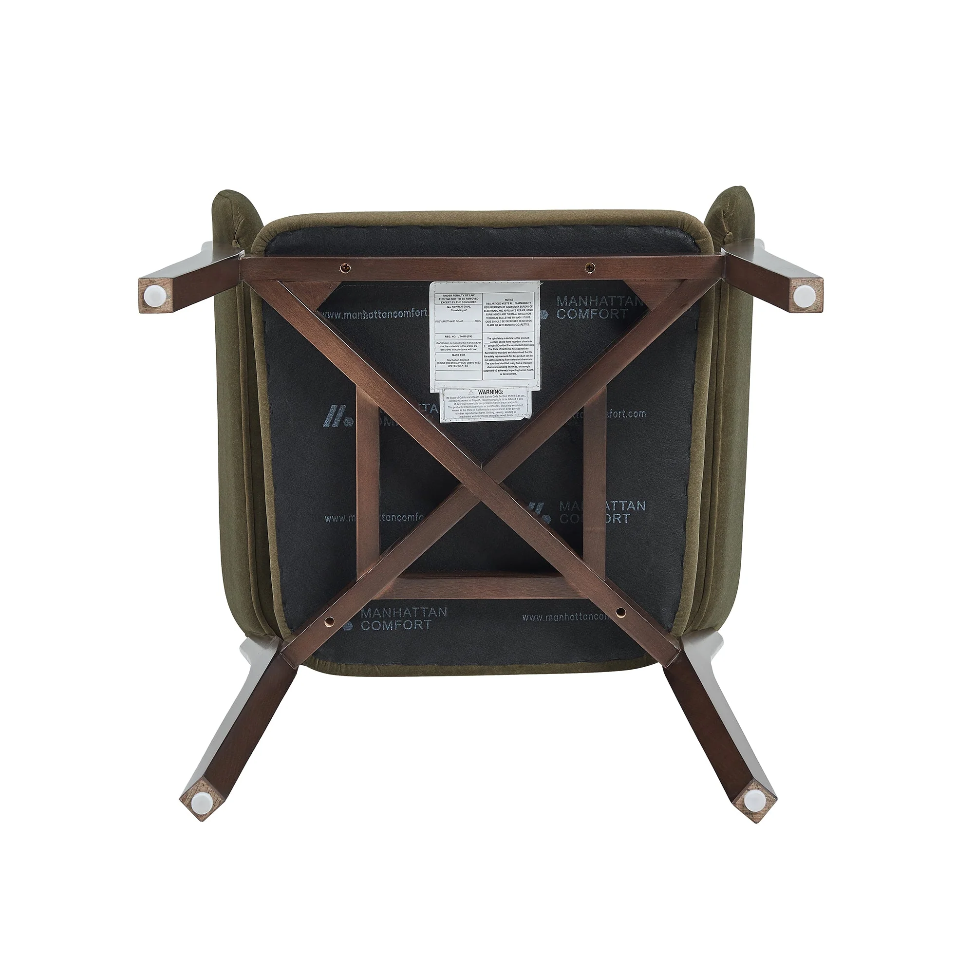 Blake Dining Armchair in Green - Image 10