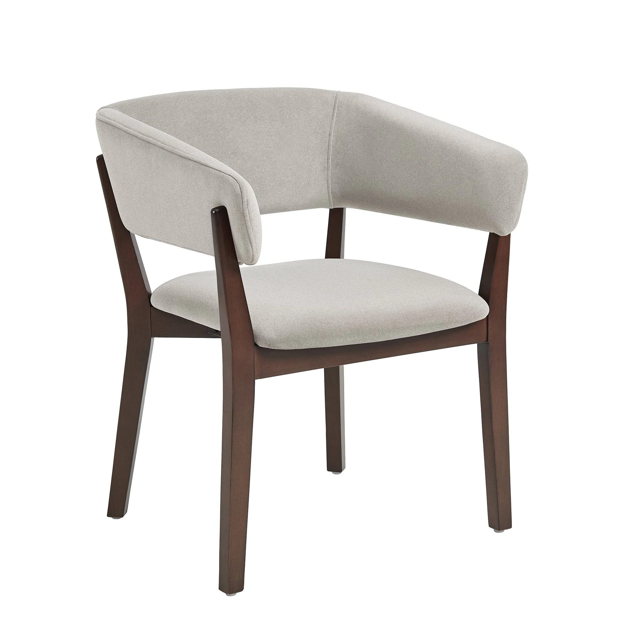 Blake Dining Armchair in Greige - Image 6