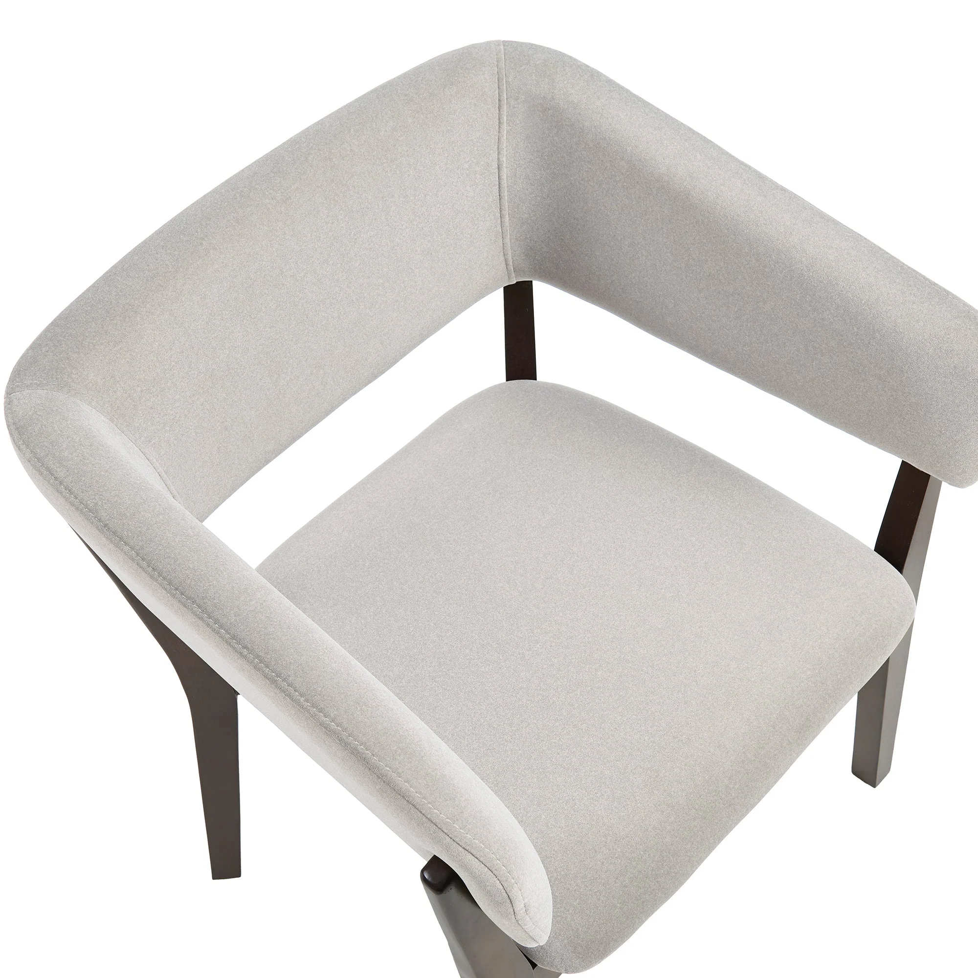 Blake Dining Armchair in Greige (set of 4) - Image 5