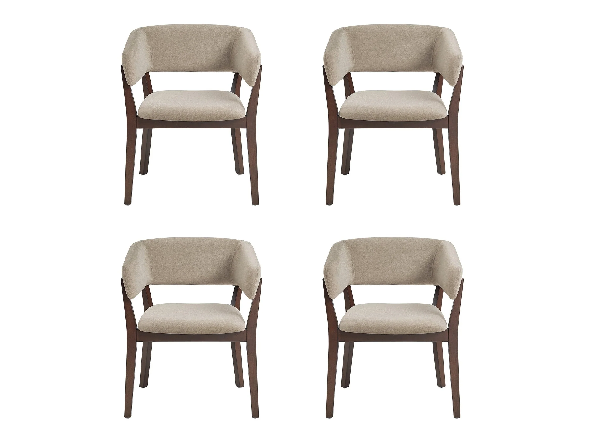 Blake Dining Armchair in Natural (set of 4)