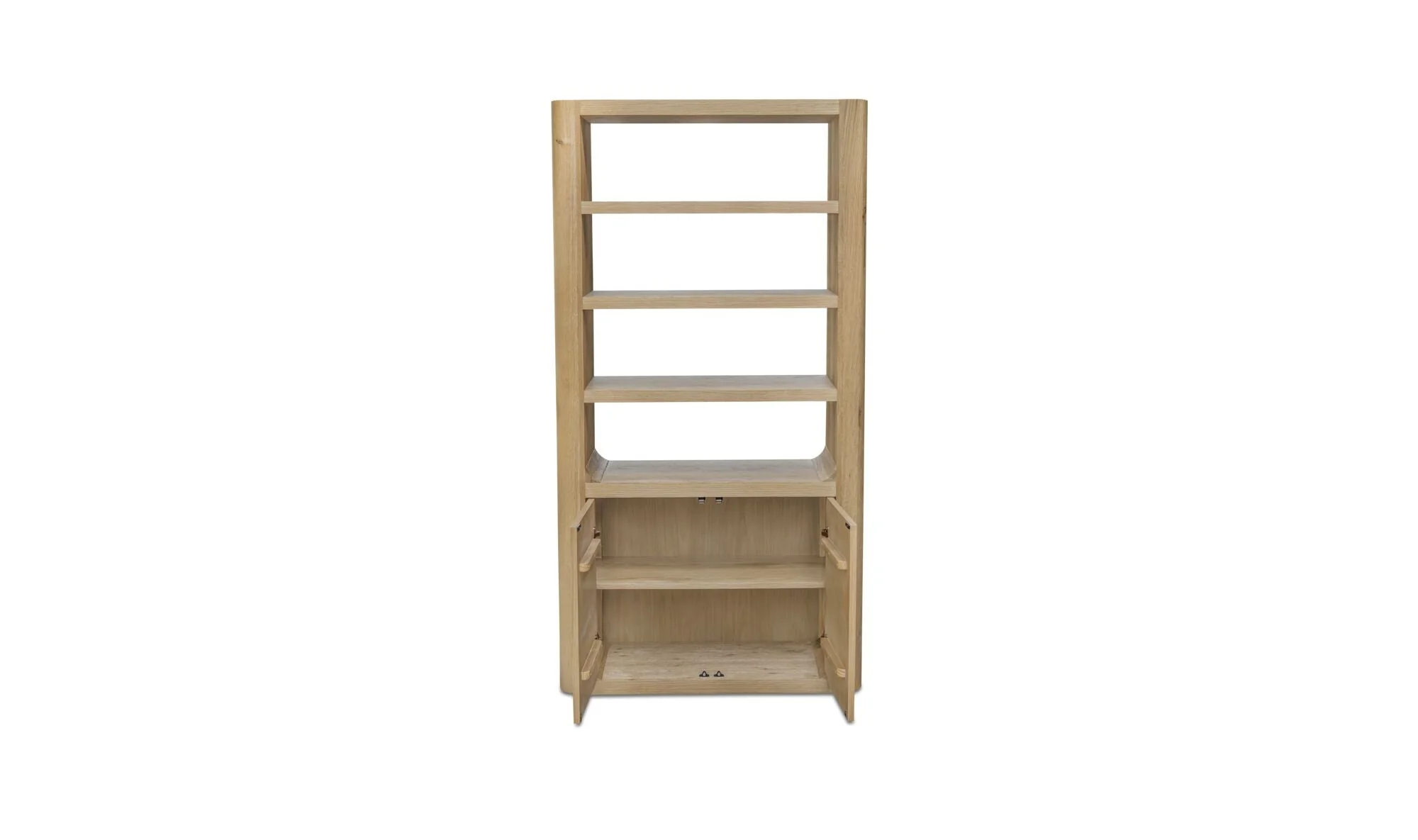 Blake Tall Cabinet Rustic Oak - Image 4