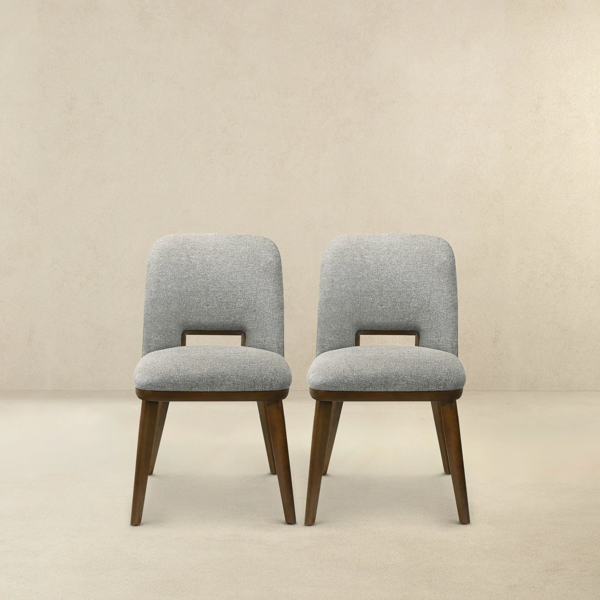 Blaken Light Grey Fabric Dining Chair (Set Of 2) - Image 7