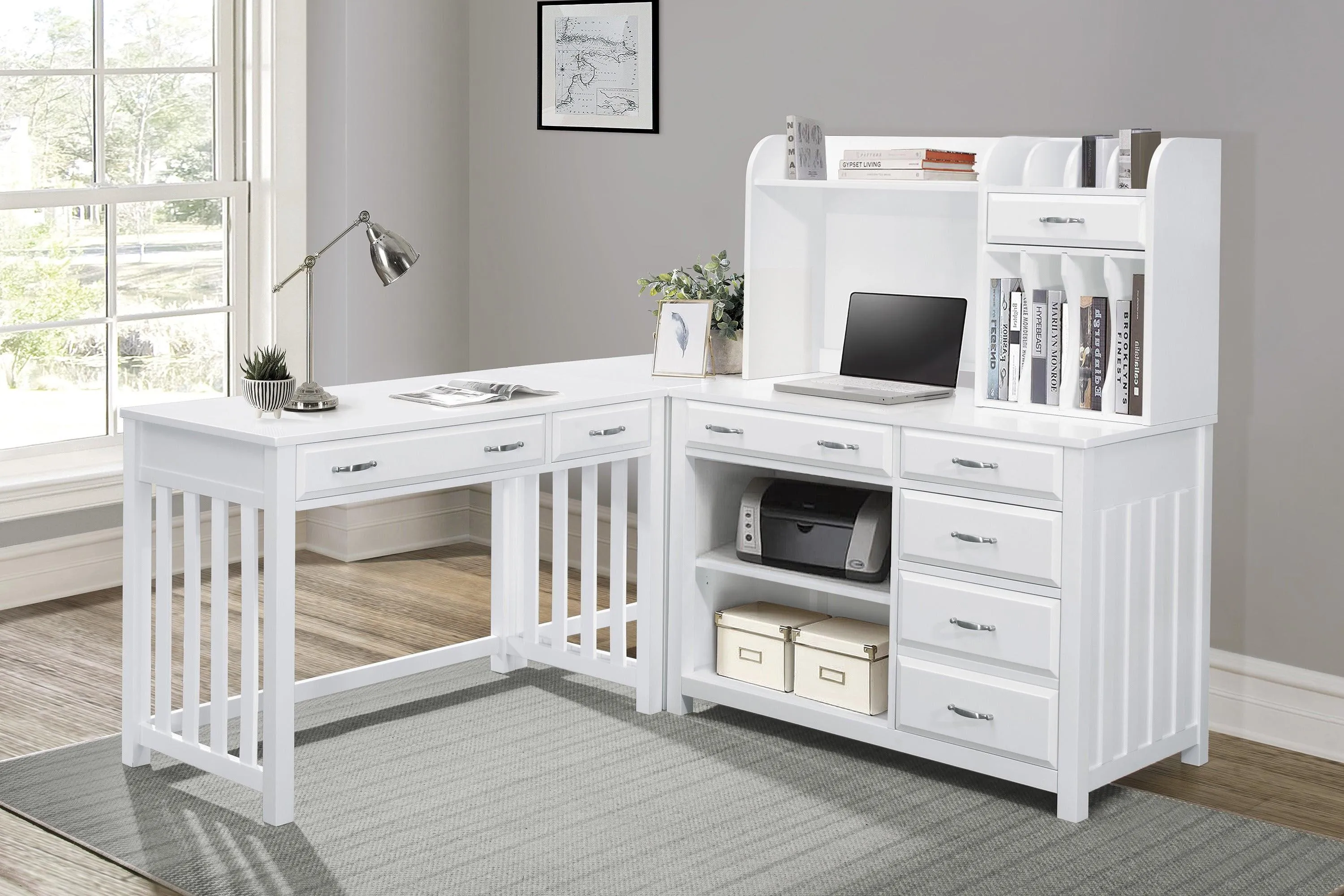 Blanche White Desk - Image 2