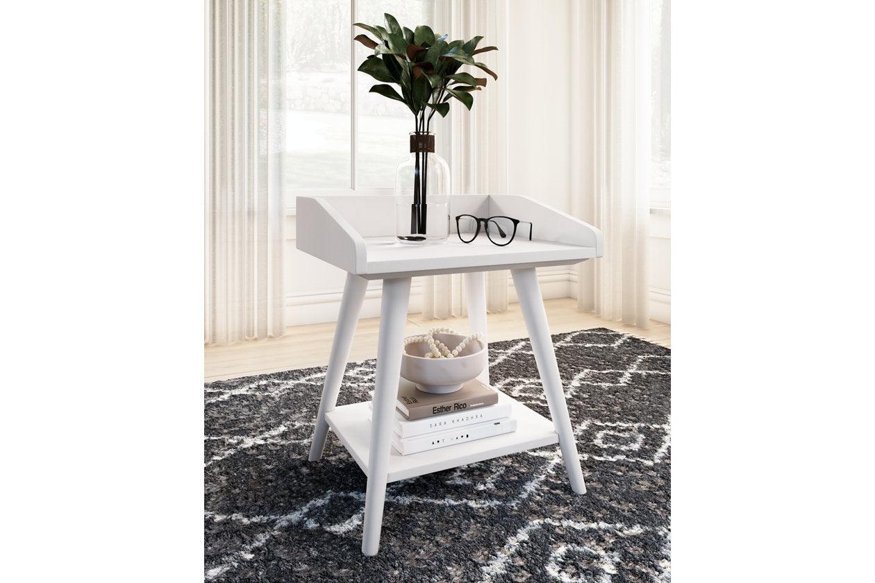Blariden White Accent Table - Image 10