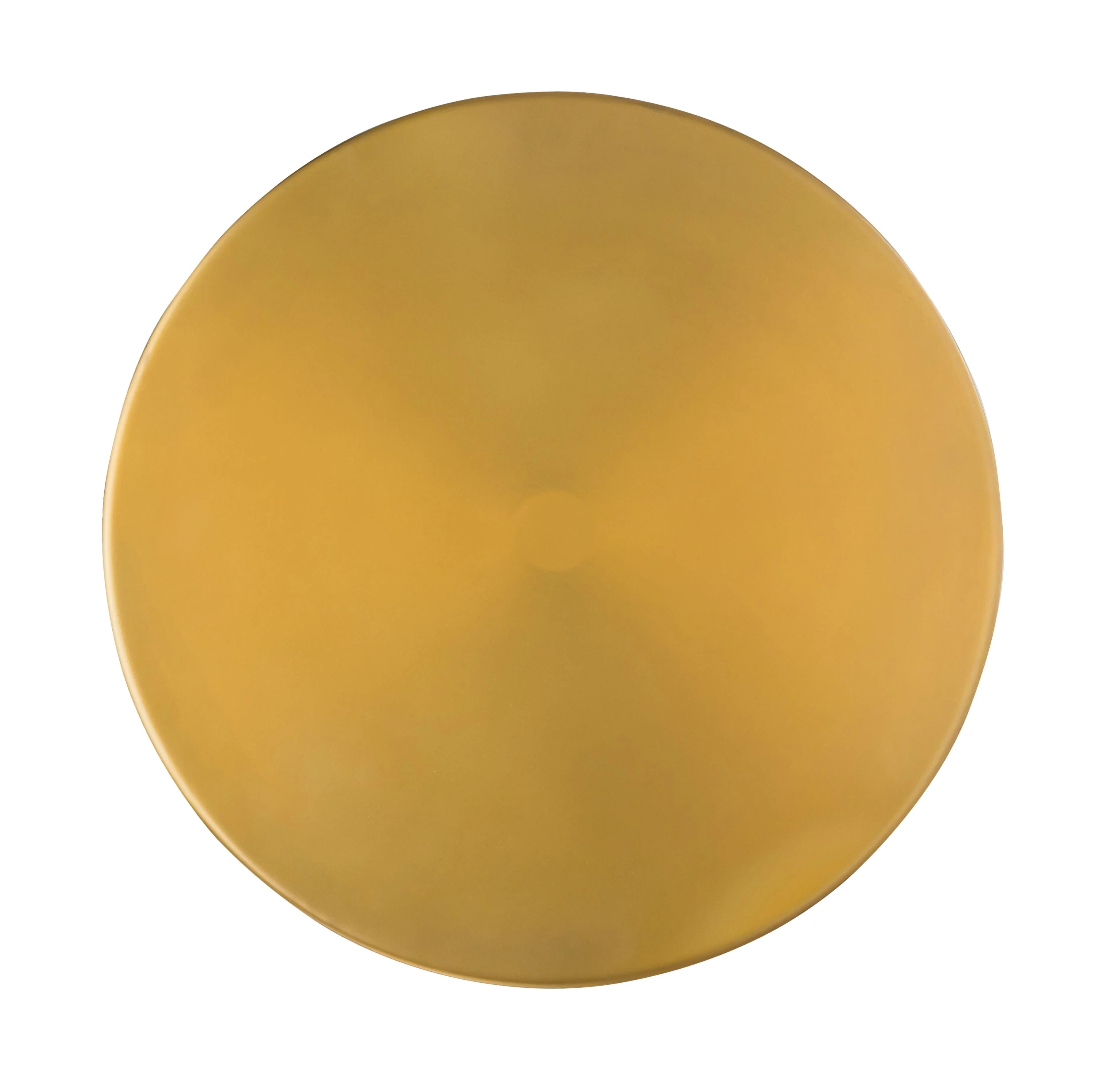 Blaze Glass and Brass Side Table - Image 5