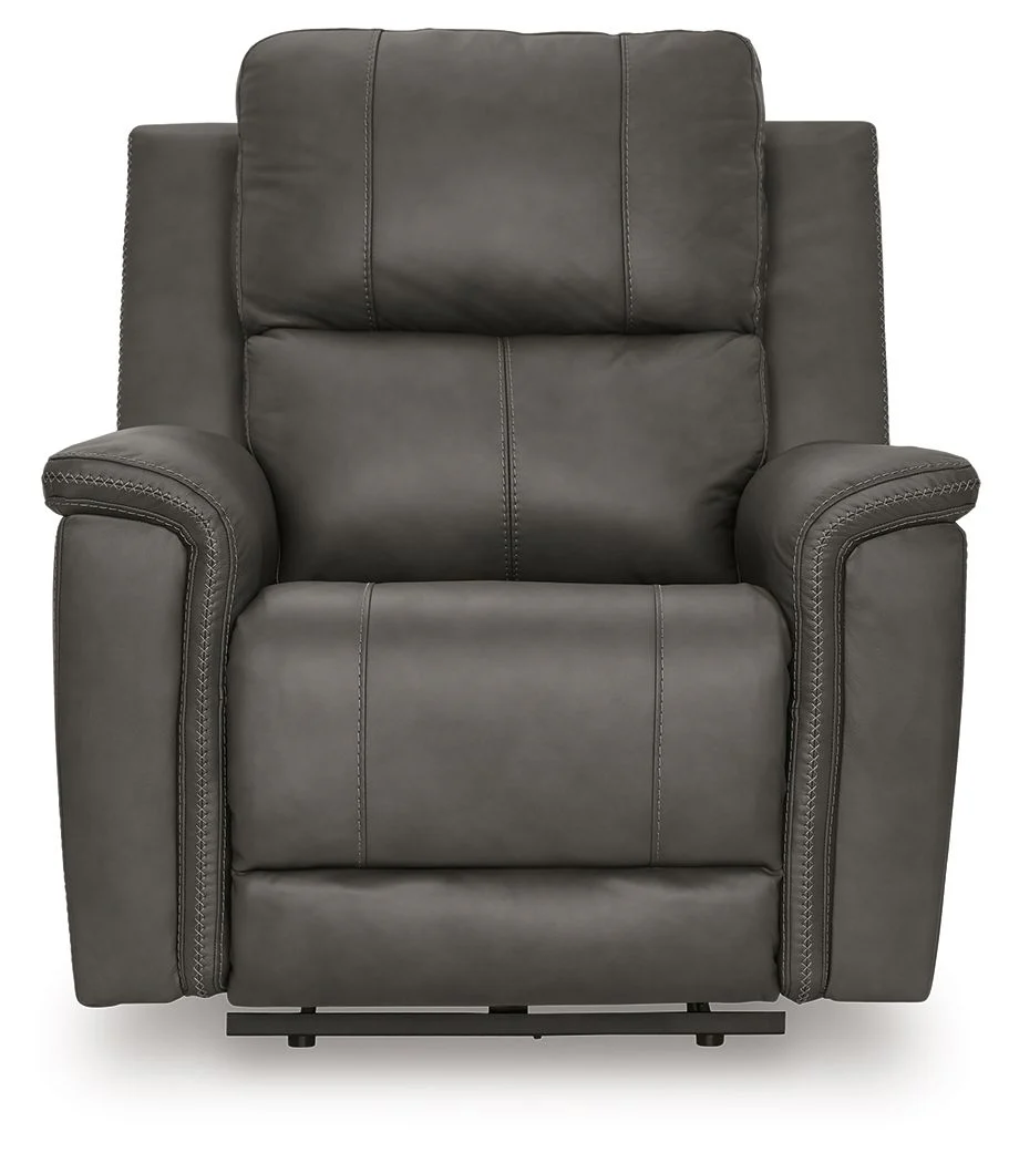 Bleckley Anchor Power Recliner With Adjustable Headrest - Image 4