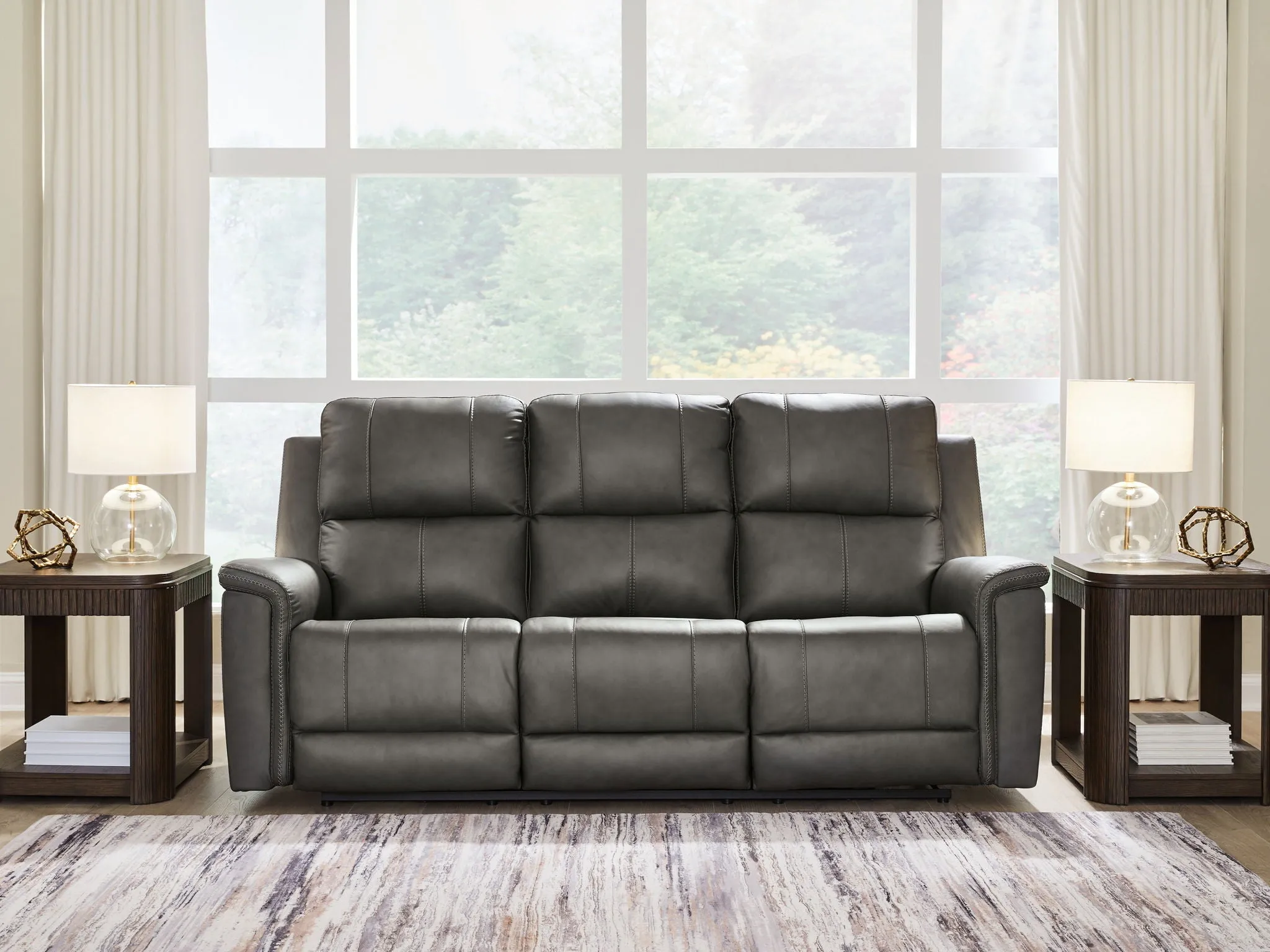 Bleckley Anchor Power Reclining Sofa and Loveseat - Image 3
