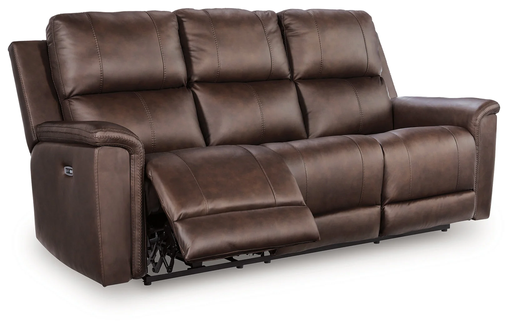 Bleckley Espresso Power Reclining Sofa with ADJ Headrest - Image 3