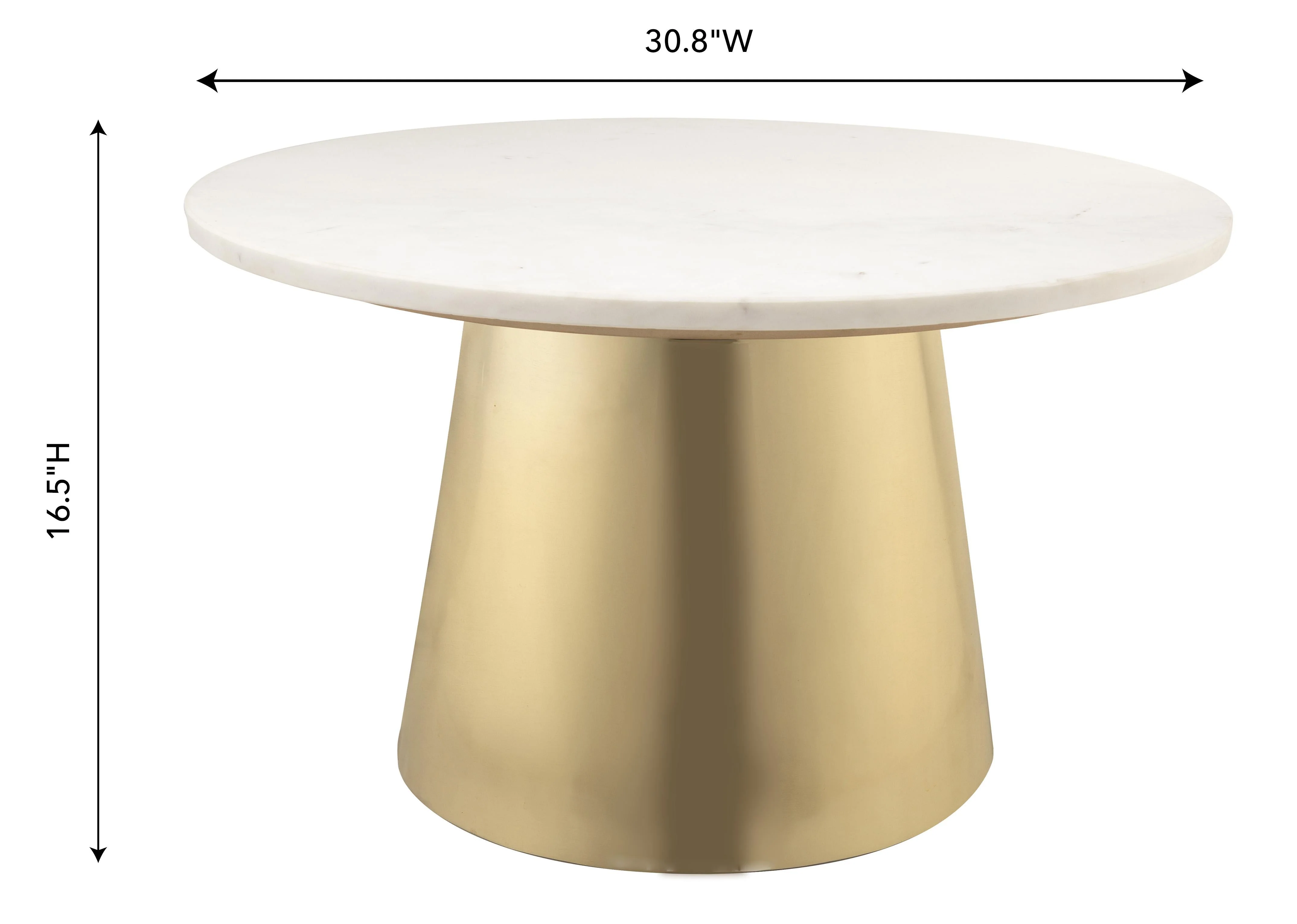Bleeker Marble Coffee Table - Image 4