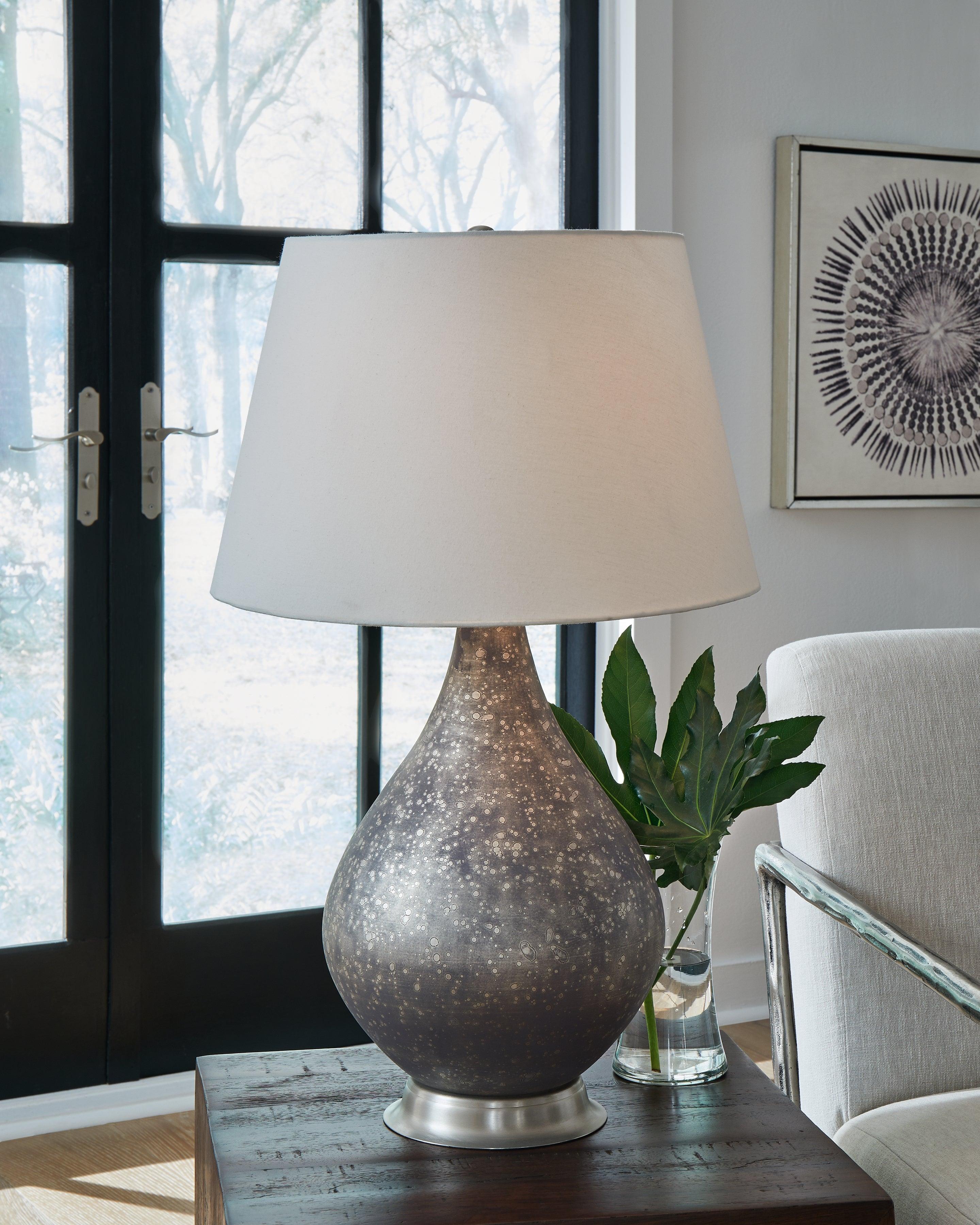 Bluacy Antique Gray Table Lamp - Image 5