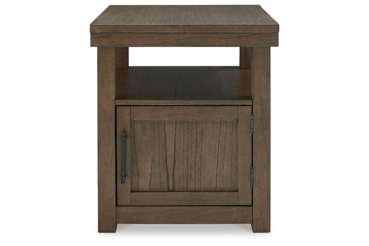 Boardernest Brown Coffee Table and 2 End Tables - Image 7
