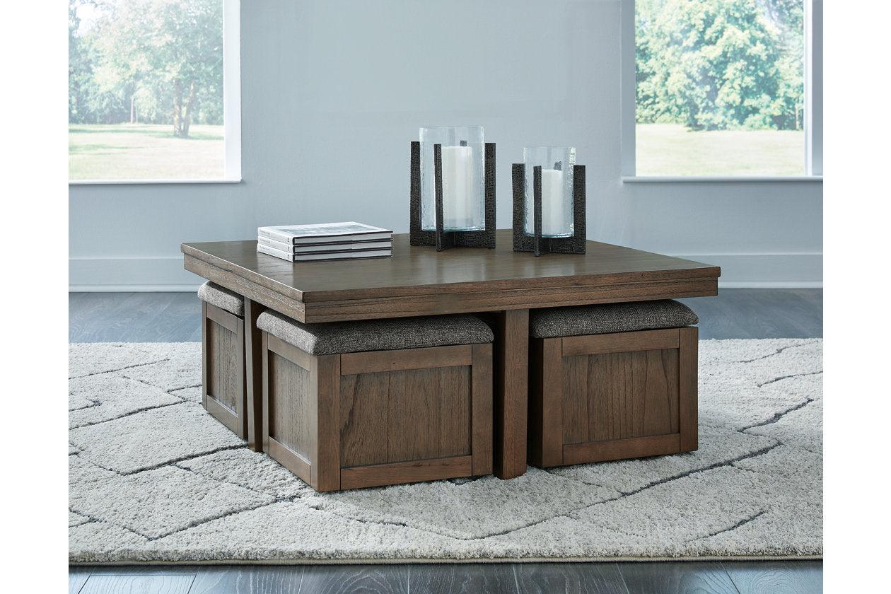 Boardernest Brown Coffee Table and 2 End Tables - Image 9