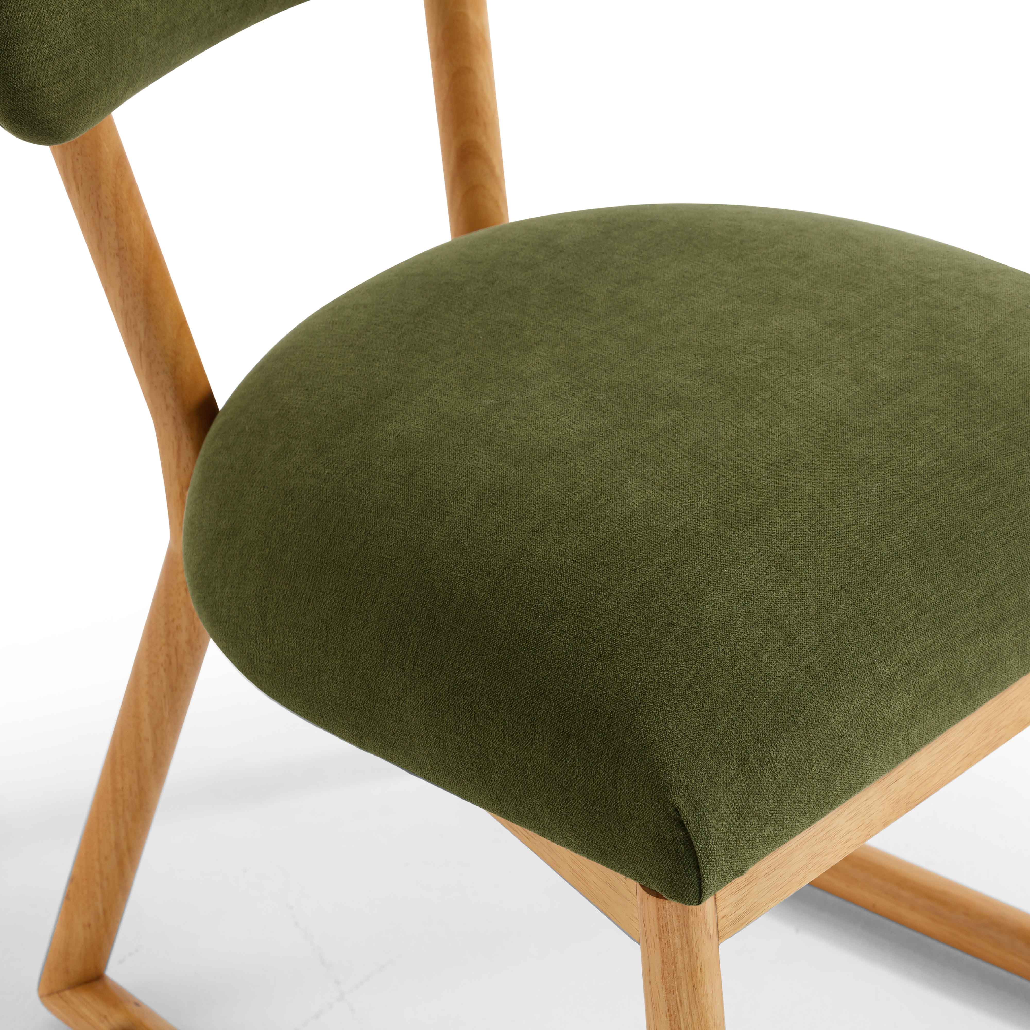Bobbie Performance Upcycled Fabric Dining Chair - Image 13