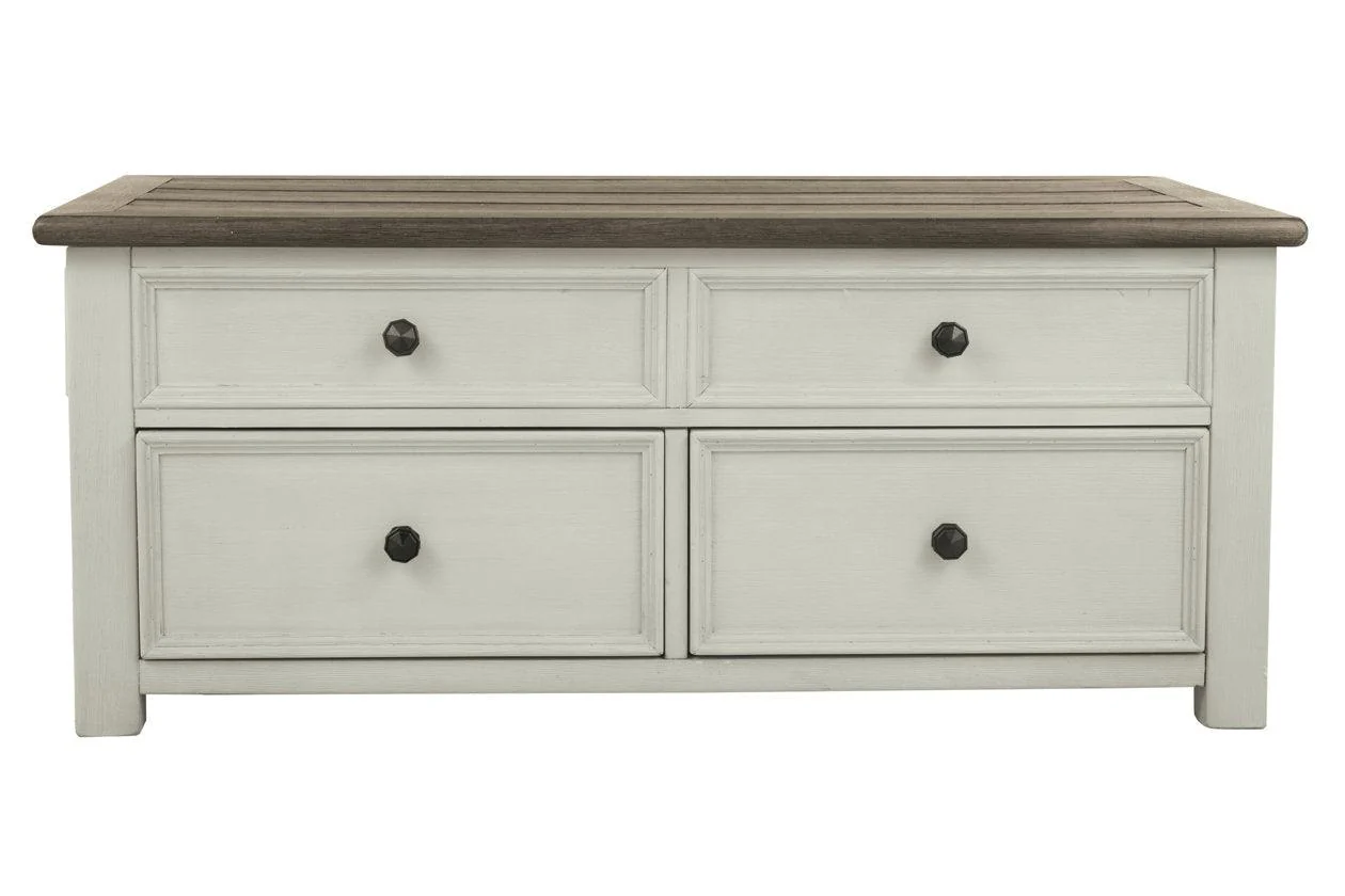 Bolanburg Two-tone Coffee Table with Lift Top - Image 7