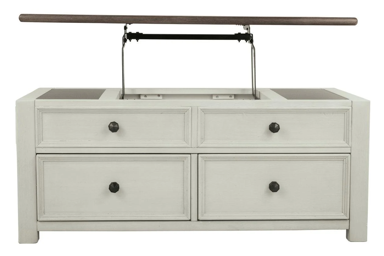 Bolanburg Two-tone Coffee Table with Lift Top - Image 9