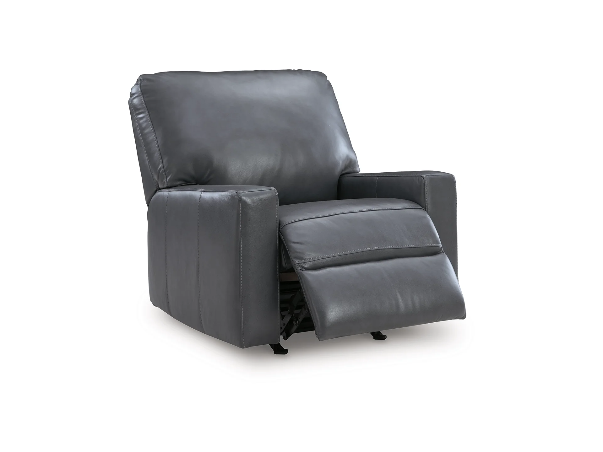 Bolsena Admiral Manual Leather Recliner - Image 2