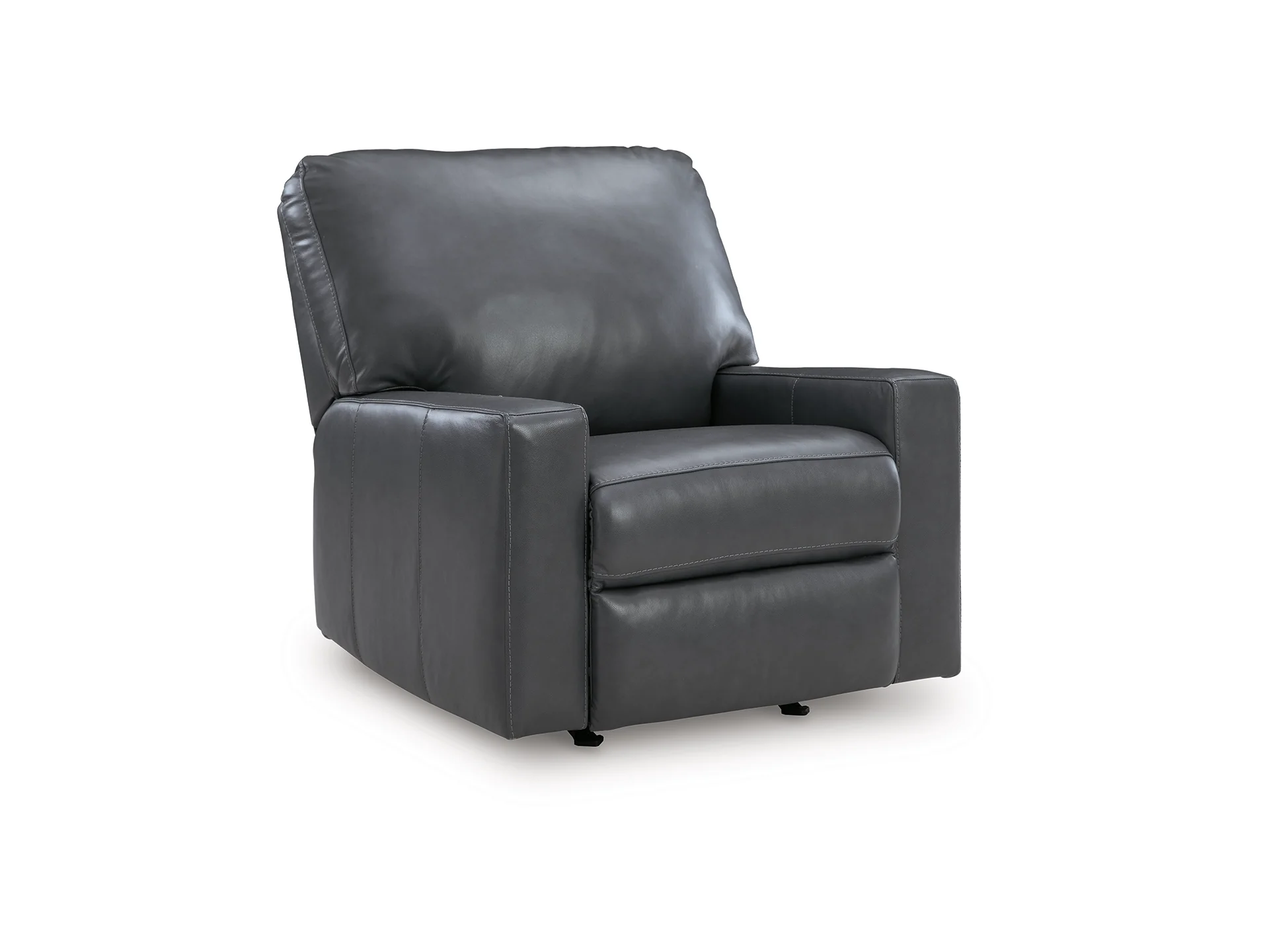Bolsena Admiral Manual Leather Recliner - Image 3
