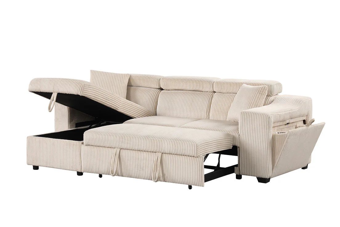 Bonaterra II Beige Left Arm Facing (LAF) Sectional - Image 5