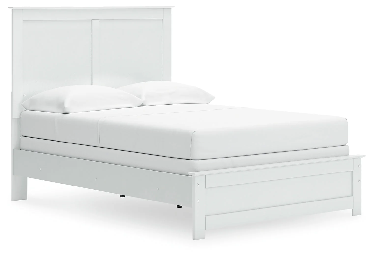 Bostwick Shoals Full Panel Bed with Dresser and Nightstand in White - Image 6