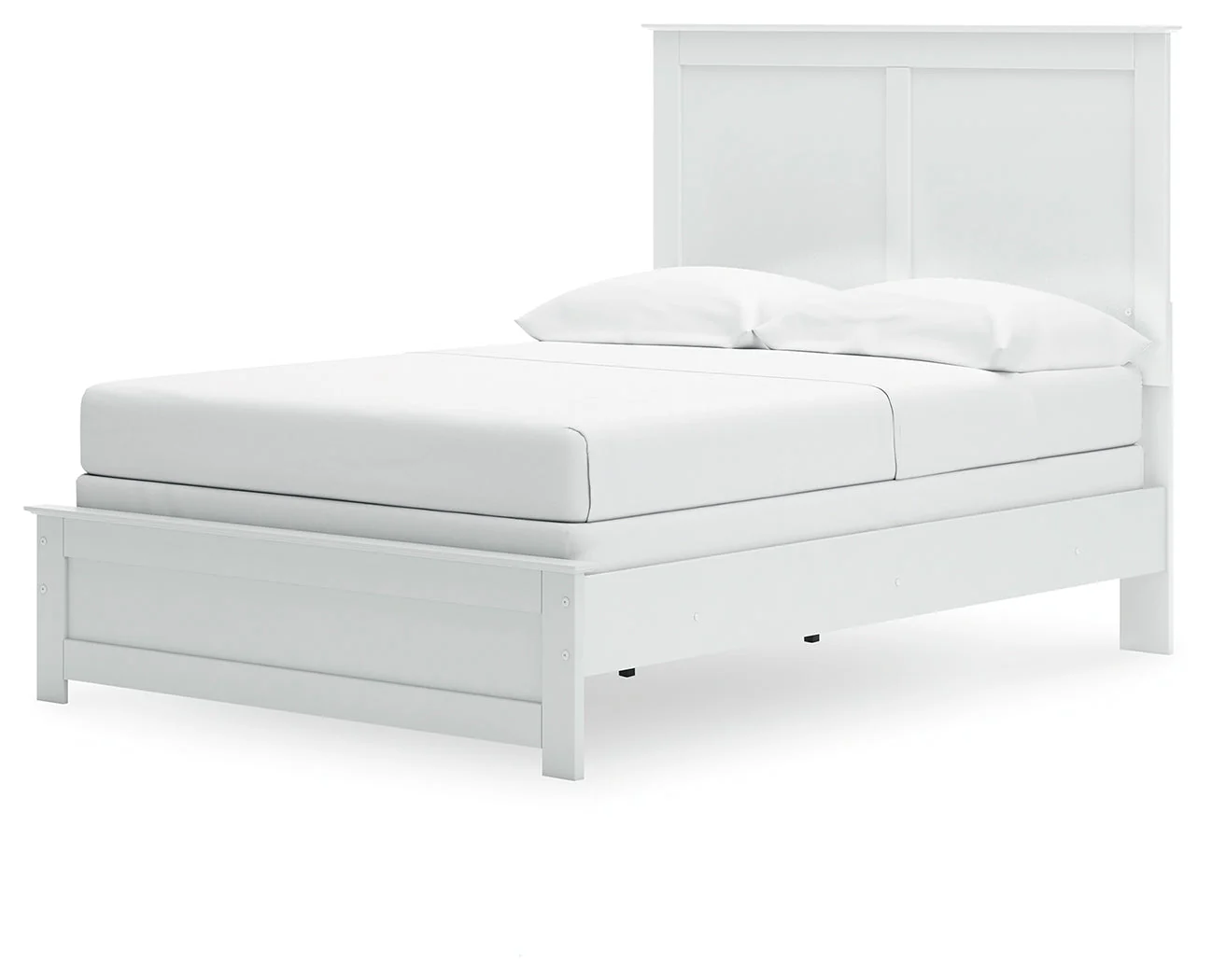 Bostwick Shoals Full Panel Bed with Dresser in White - Image 9