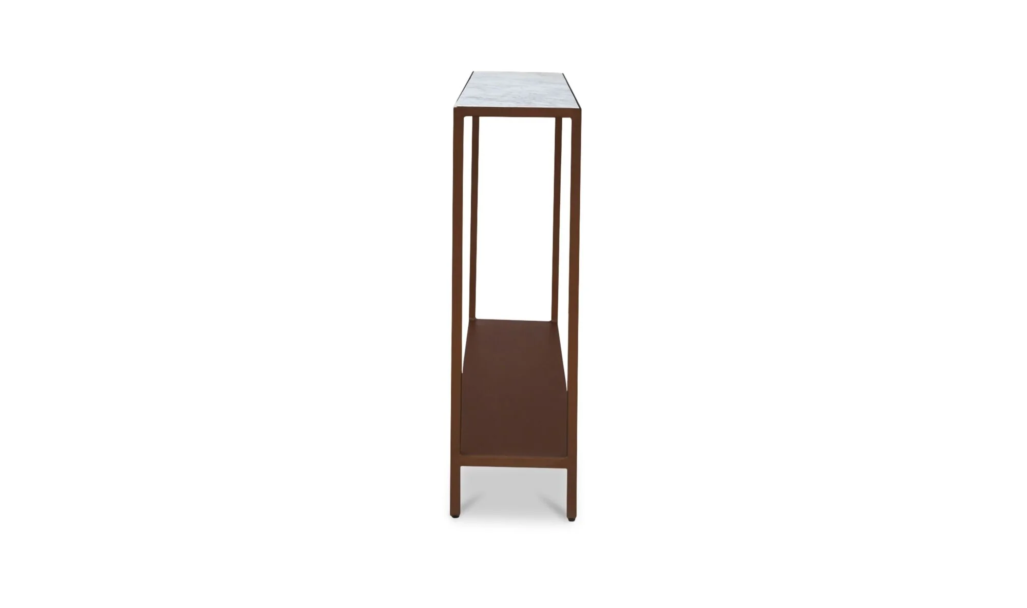 Bottego Console Table Antique Copper - Image 7