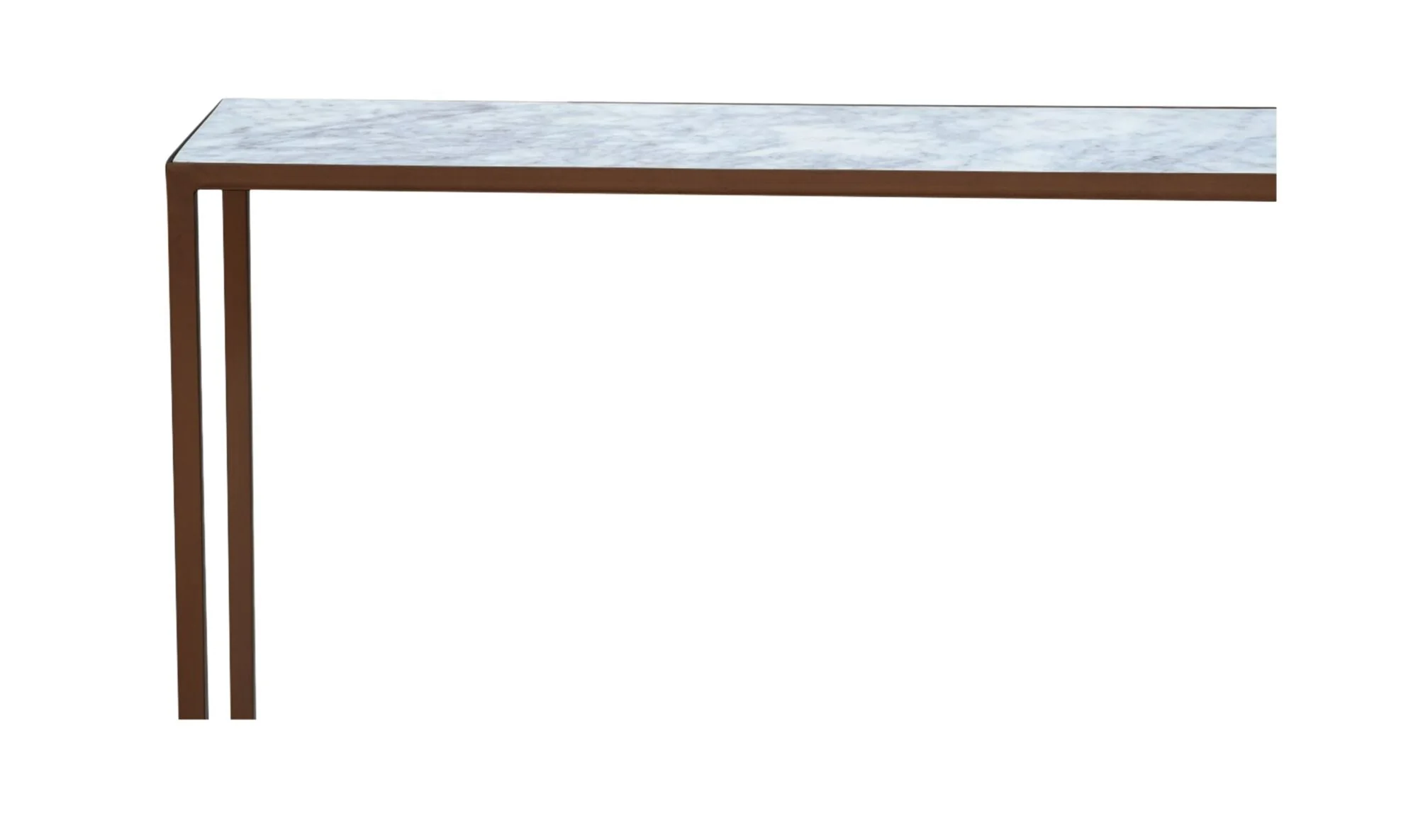 Bottego Console Table Antique Copper - Image 8
