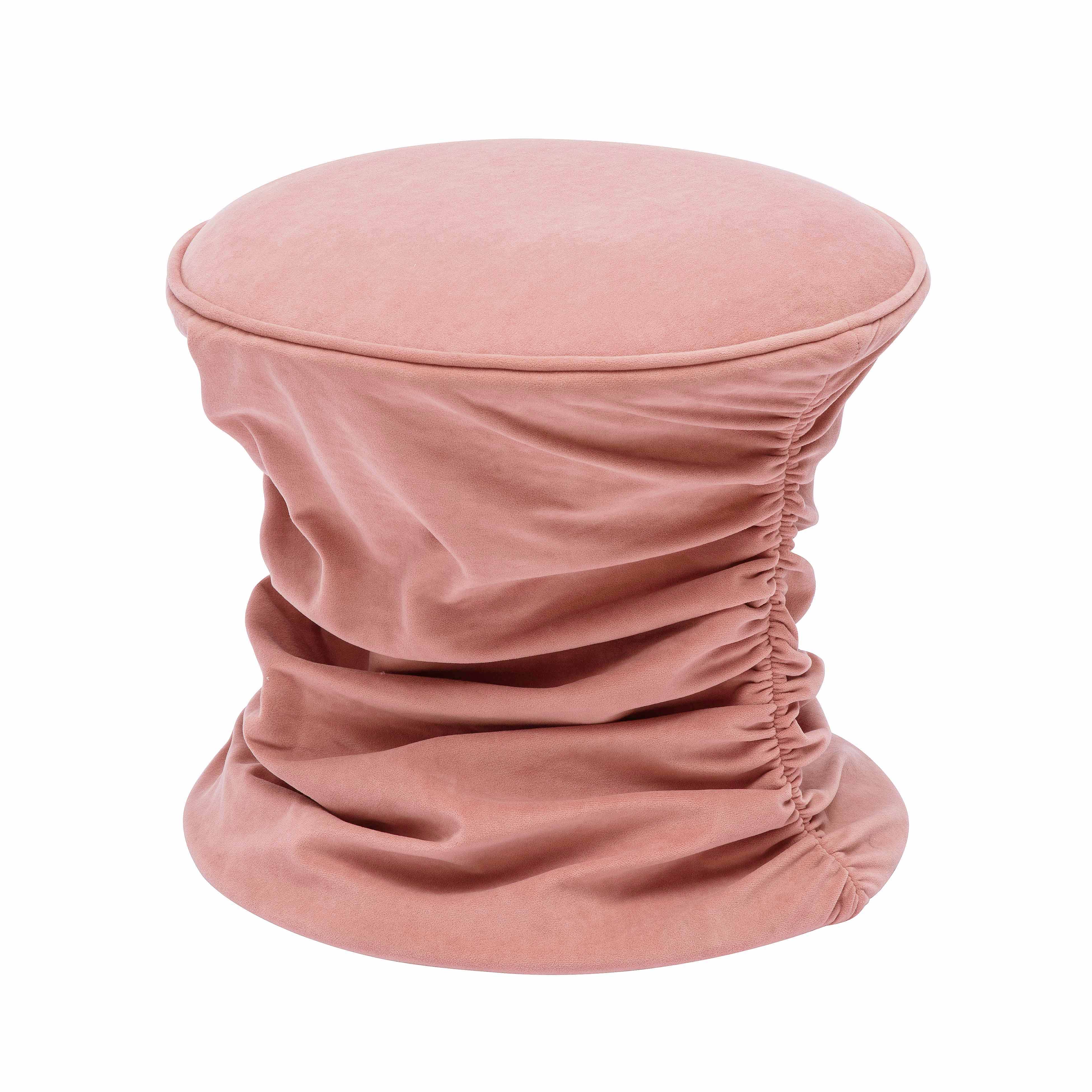 Bounce Ruched Velvet Adjustable Ottoman - Image 15