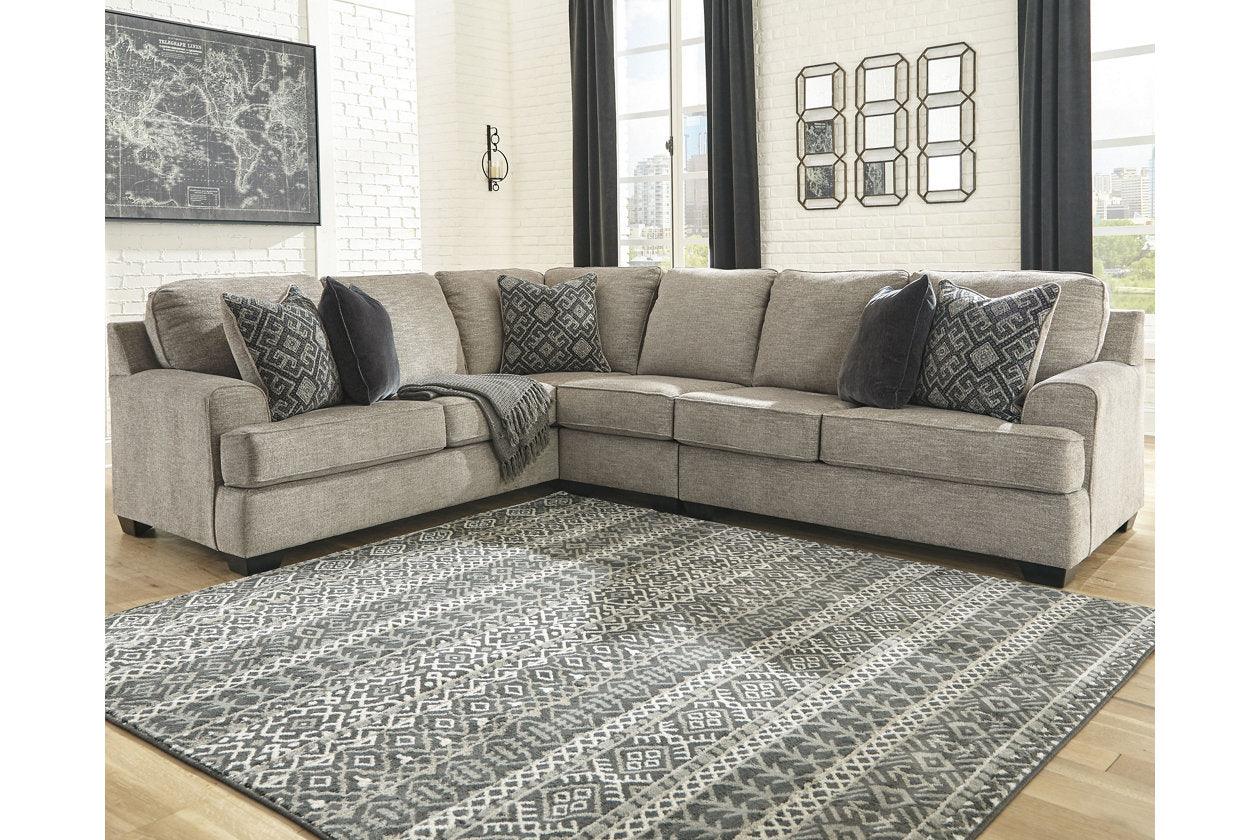 Bovarian Stone 3-Piece Left Arm Facing (LAF) Sectional