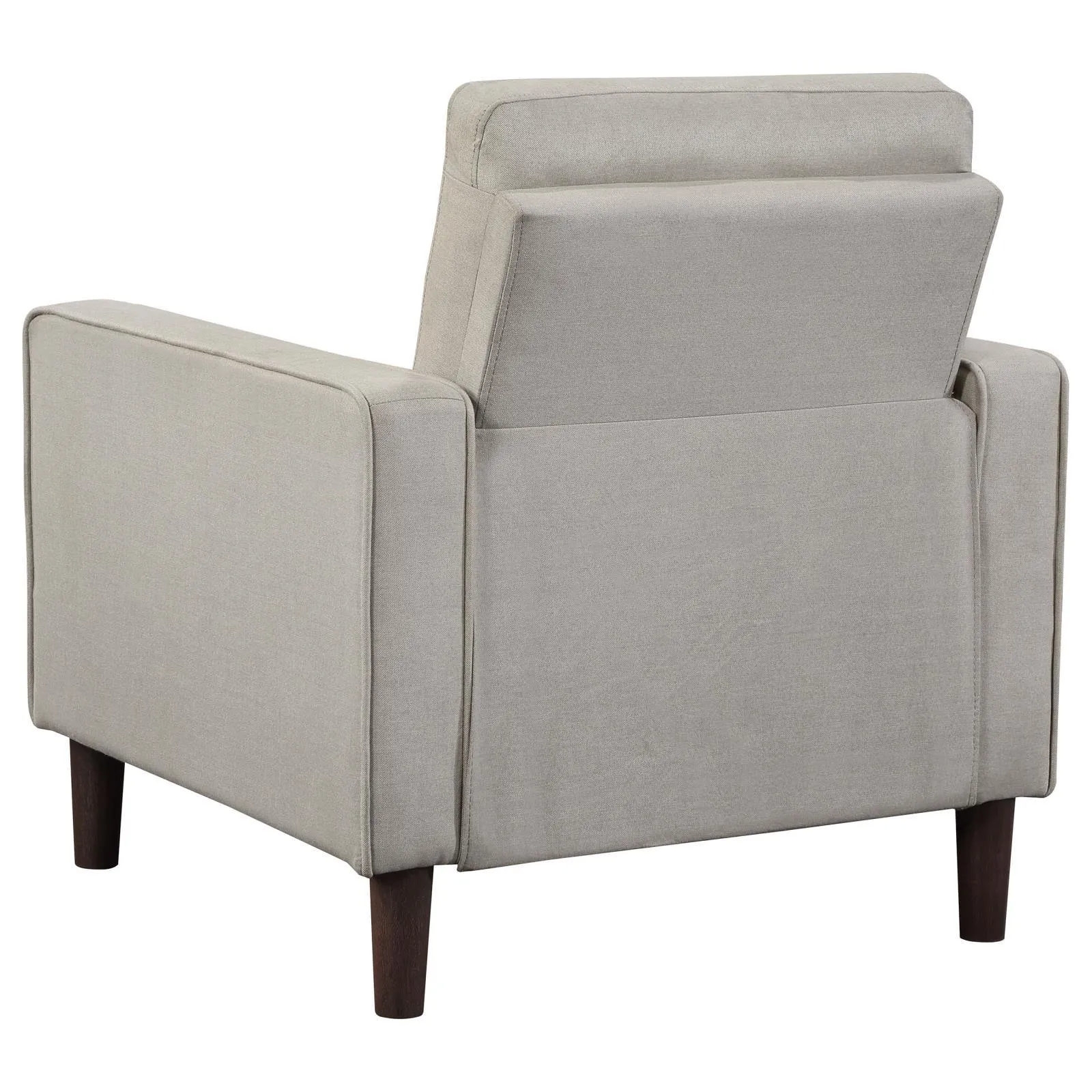 Bowen Beige 3-piece Upholstered Track Arms Tufted Sofa Set - Image 10