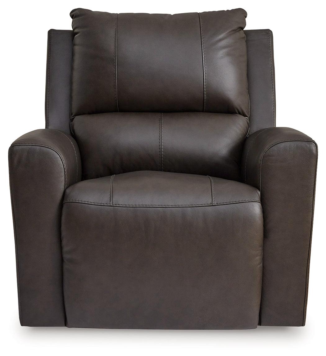 Boxmere Storm Leather Power Recliner - Image 4