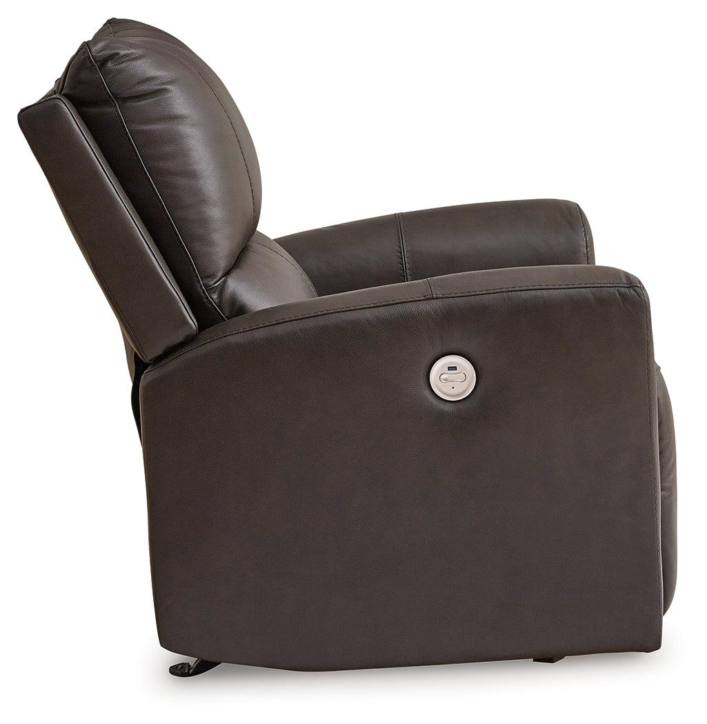 Boxmere Storm Leather Power Recliner - Image 5
