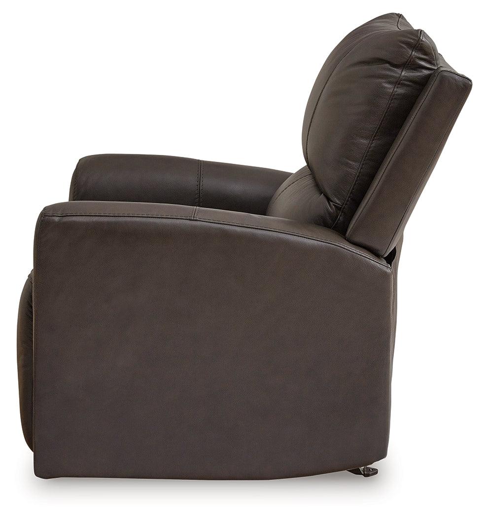 Boxmere Storm Leather Power Recliner - Image 7