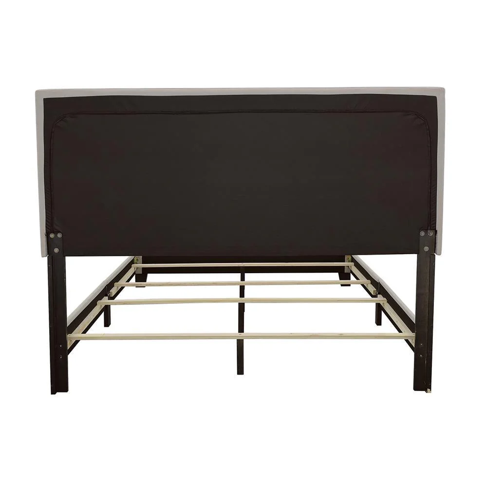 Boyd Ivory Queen Upholstered Bed with Nailhead Trim - Image 7