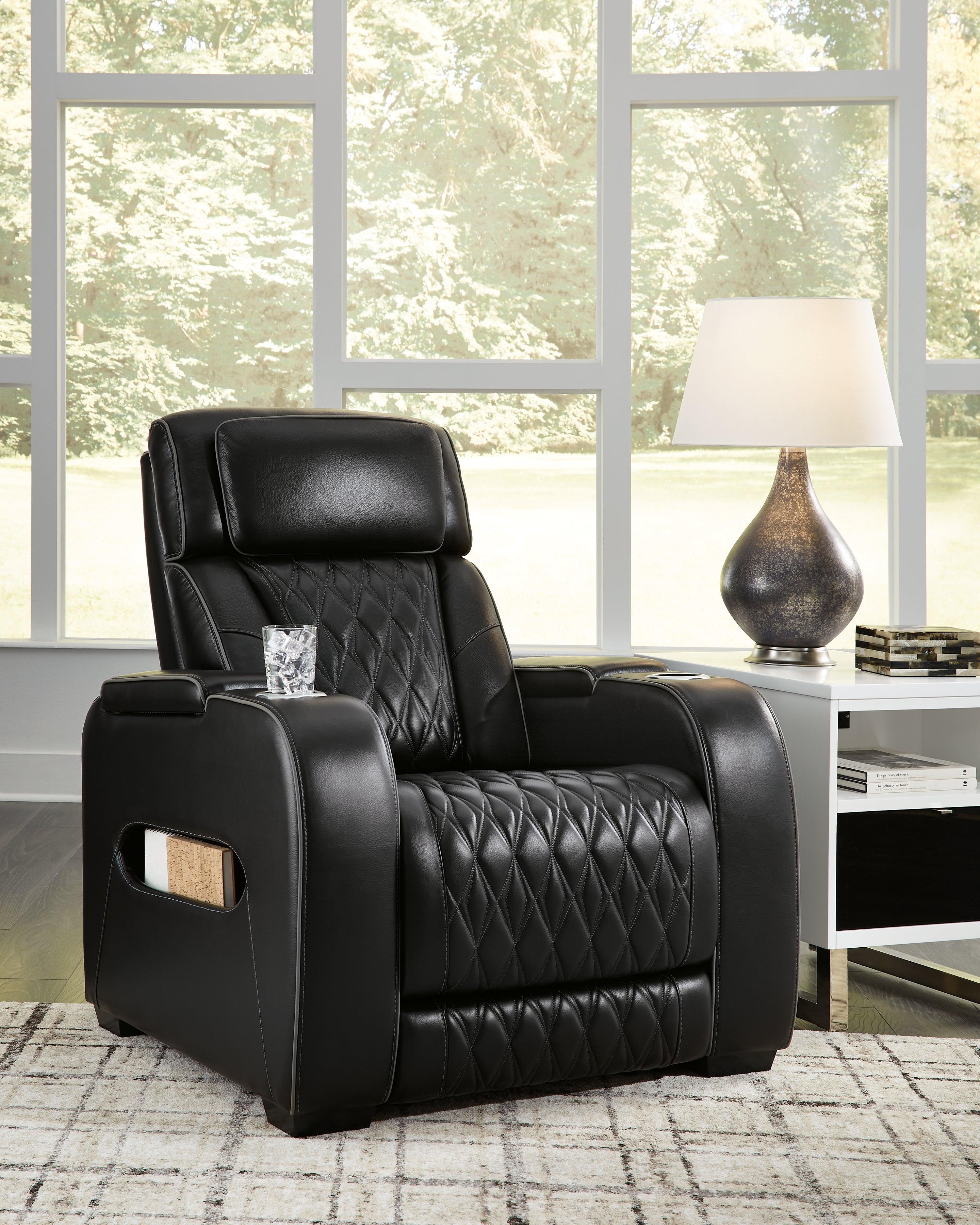 Boyington Black Power Recliner - Image 8
