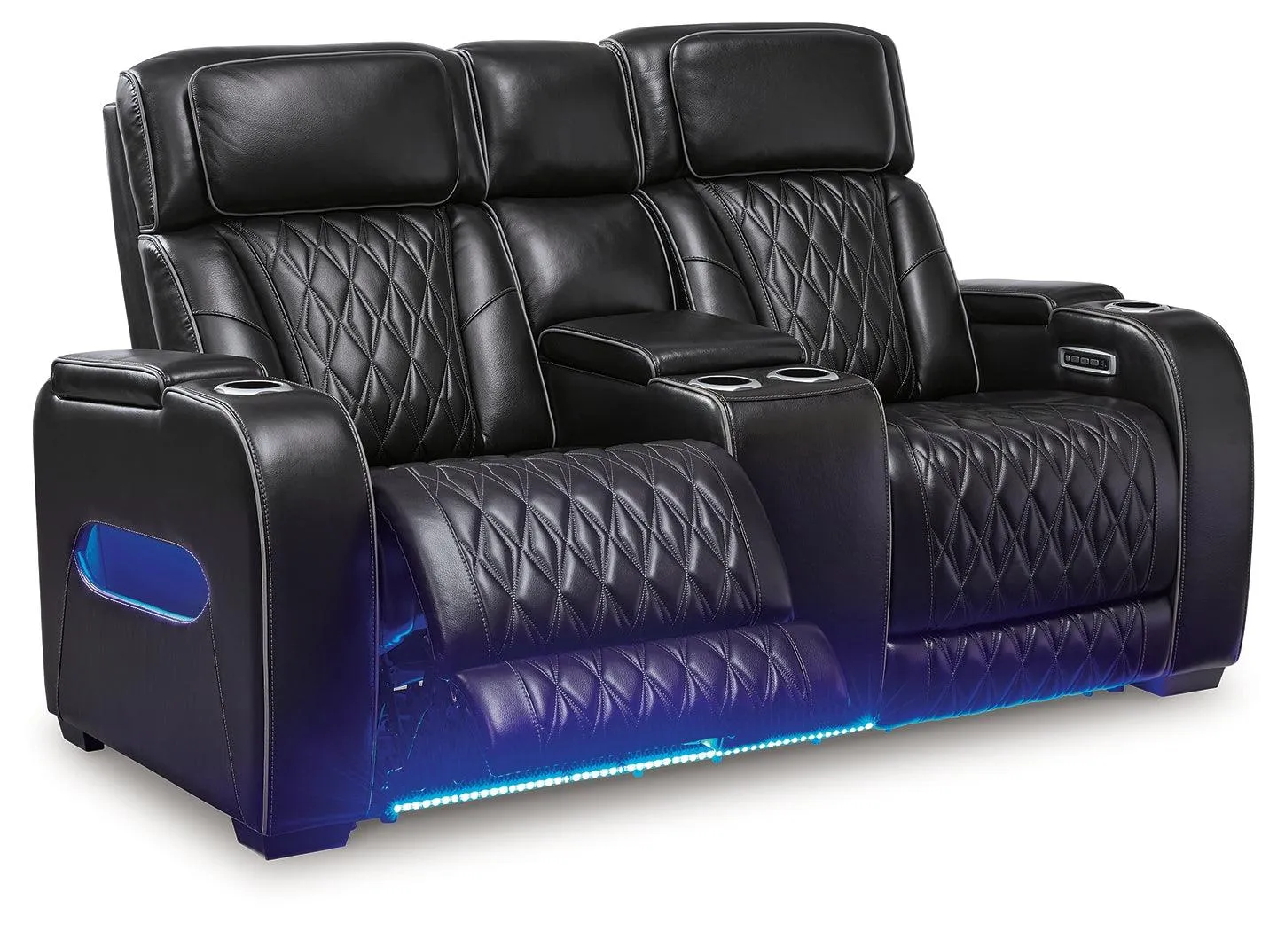 Boyington Black Power Reclining Loveseat - Image 15