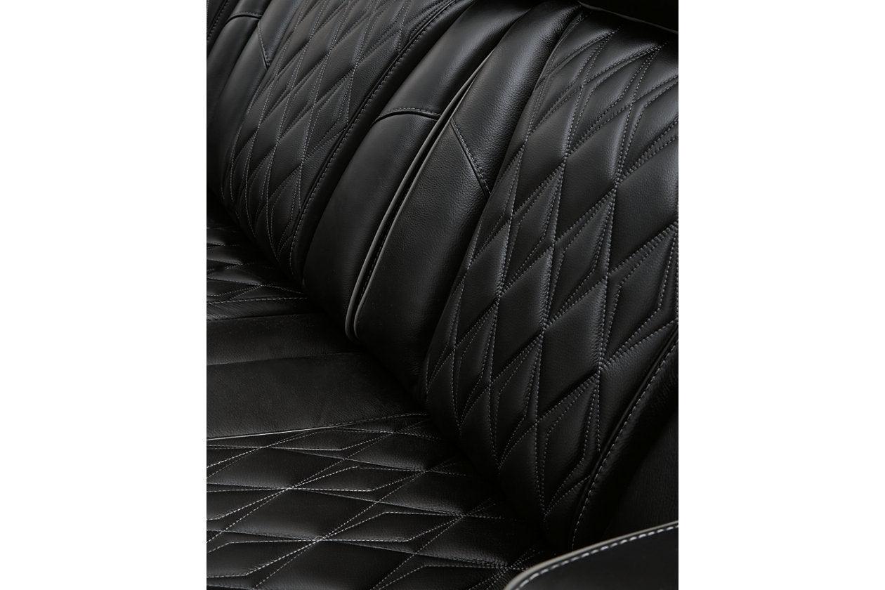 Boyington Black Power Reclining Sofa & Loveseat - Image 10